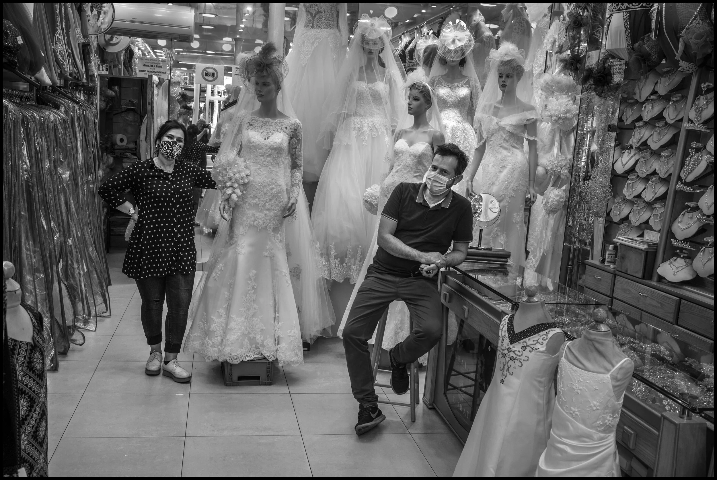  Rue Marcadet, Paris 18ème.  June 29, 2020. © Peter Turnley.   ID# P47-006 