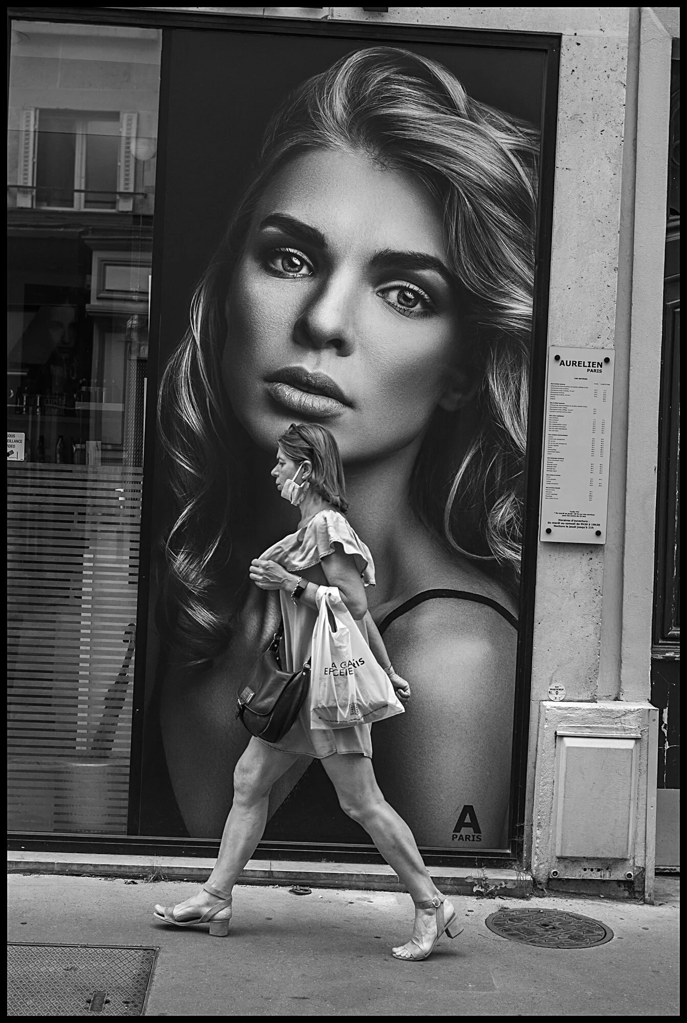  Saint Germain-des-Prés, Paris.  June 28, 2020. © Peter Turnley.   ID# P46-003 