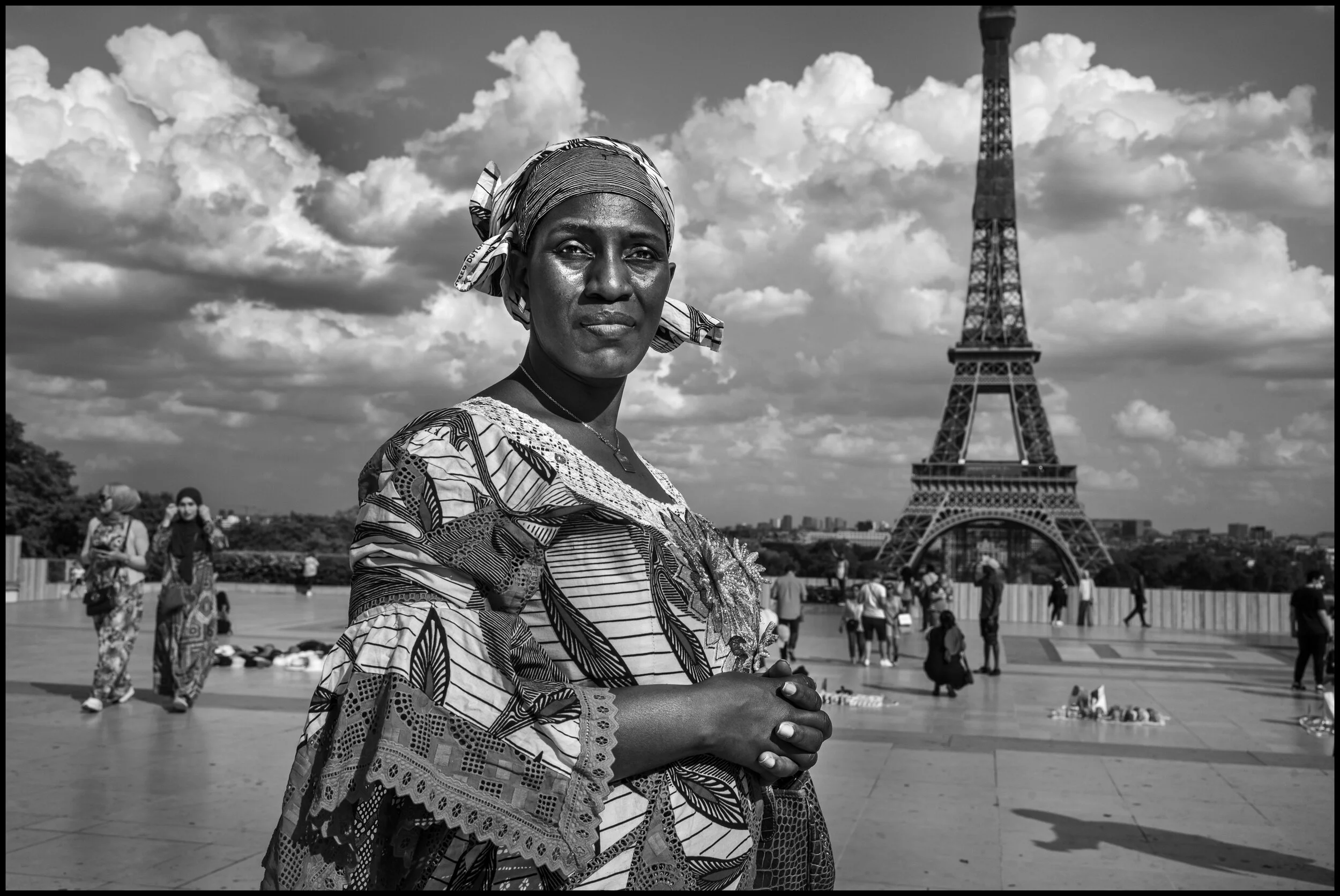  Fatoumata, Paris.   June 26, 2020. © Peter Turnley.   ID# P44-001 