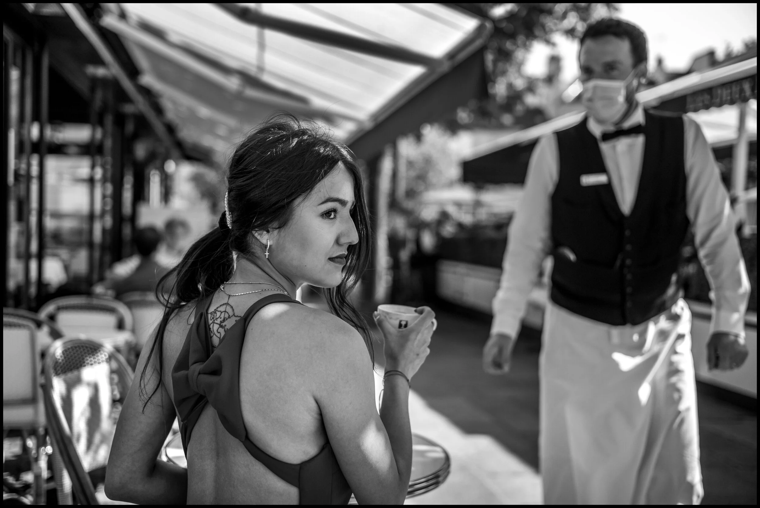  Paris.   June 25, 2020. © Peter Turnley.  ID# P41-001 