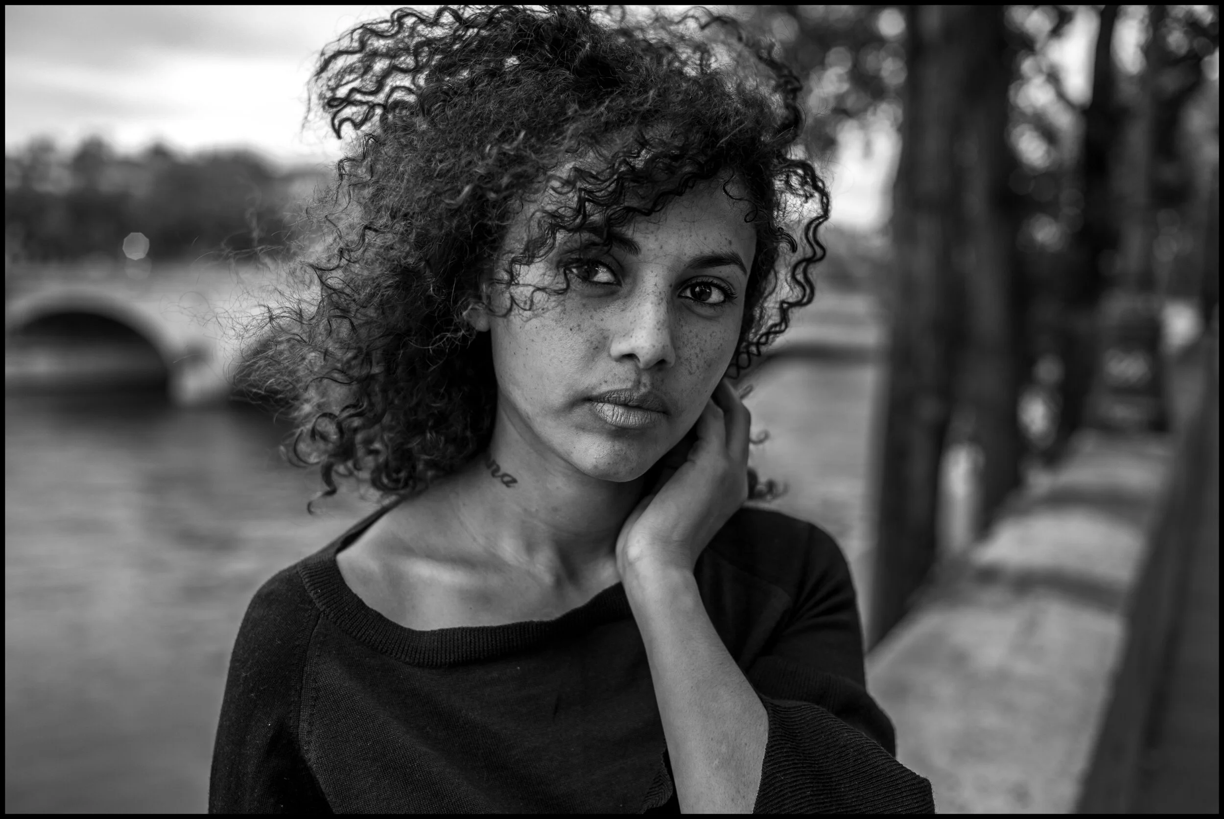  Ruta, from Eritrea,Ile St. Louis, Paris. July 4, 2020. © Peter Turnley.  ID# P53-001 