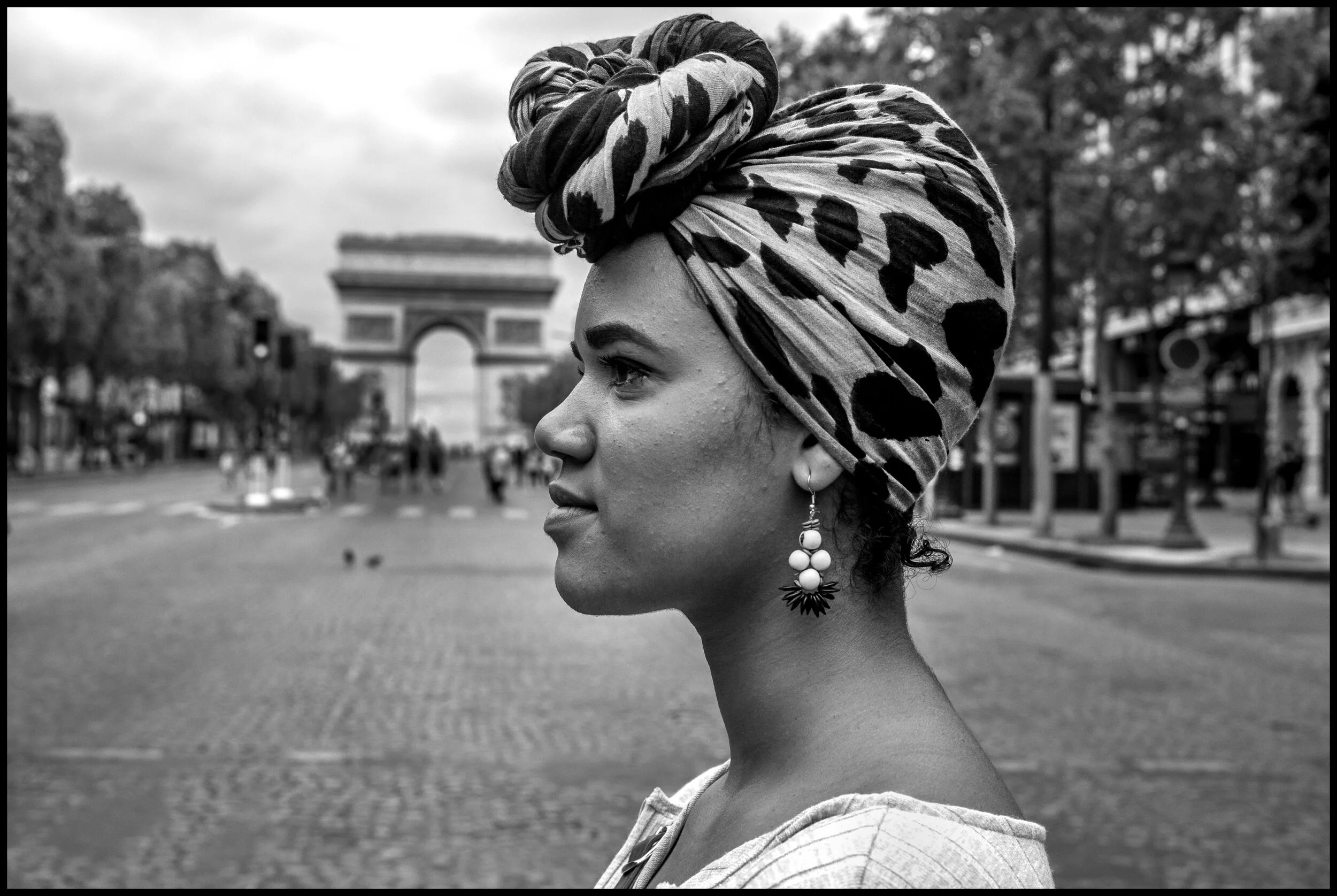  Jasmine was born in Brazil and now lives with her parents in Hendaye, in the south of France. She was just admitted to a prestigious music school in Paris and will be coming to live and study in Paris soon.  July 5, 2020. © Peter Turnley.  ID# P53-0