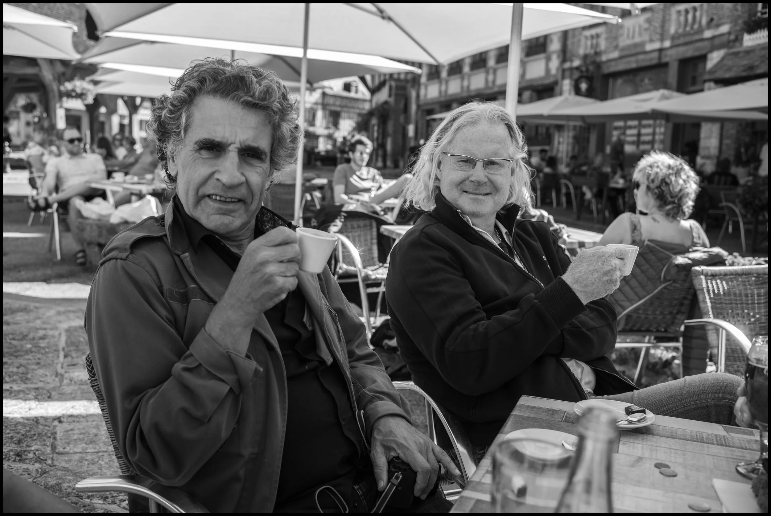  Michel Setboun and Peter Turnley. Martagny, France. July 11, 2020. © Jean-Francois Aubert.  ID# P59-003 