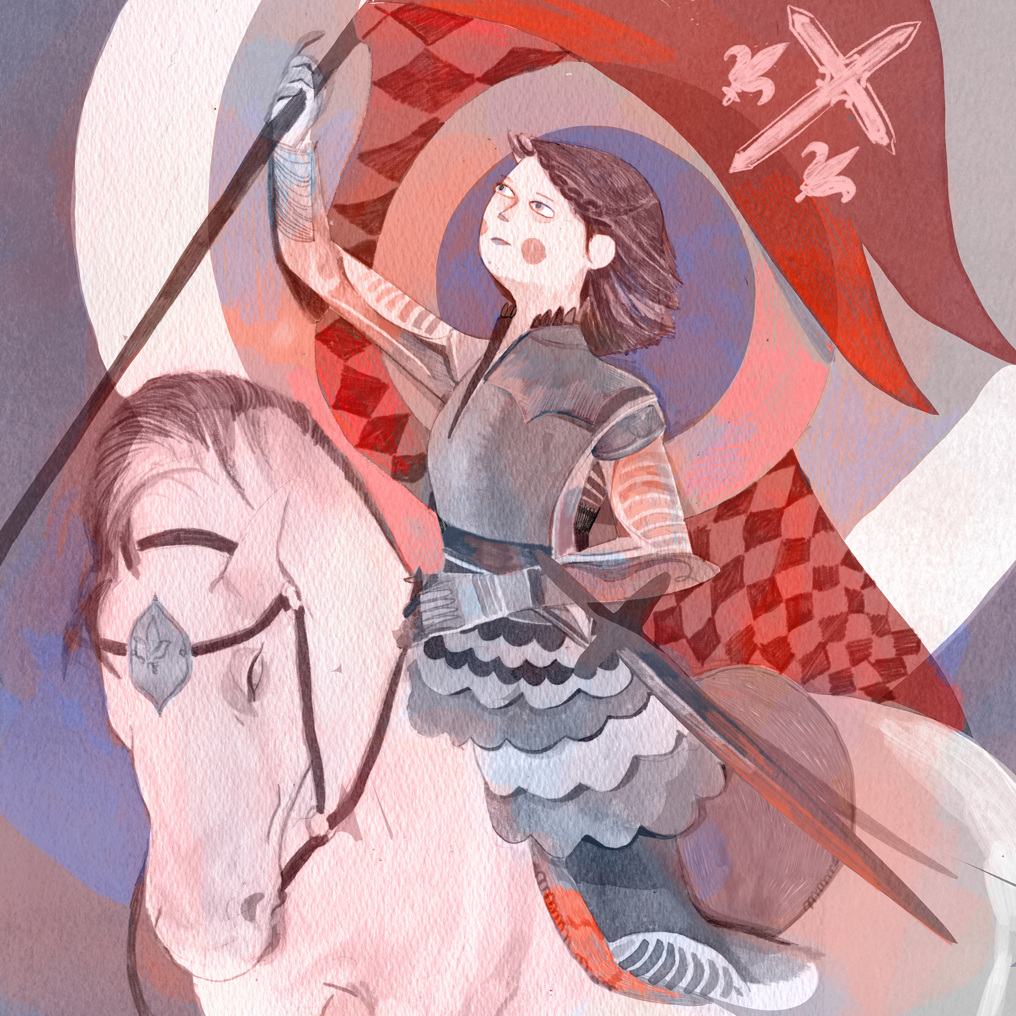  Joan of Arch. From illiterate peasant to Sainthood in 19 short years. Did you know the the technical reason for Joan of Arc’s execution was a biblical wardrobe law that forbid cross dressing, something that Joan did in order to pass inconspicuously 
