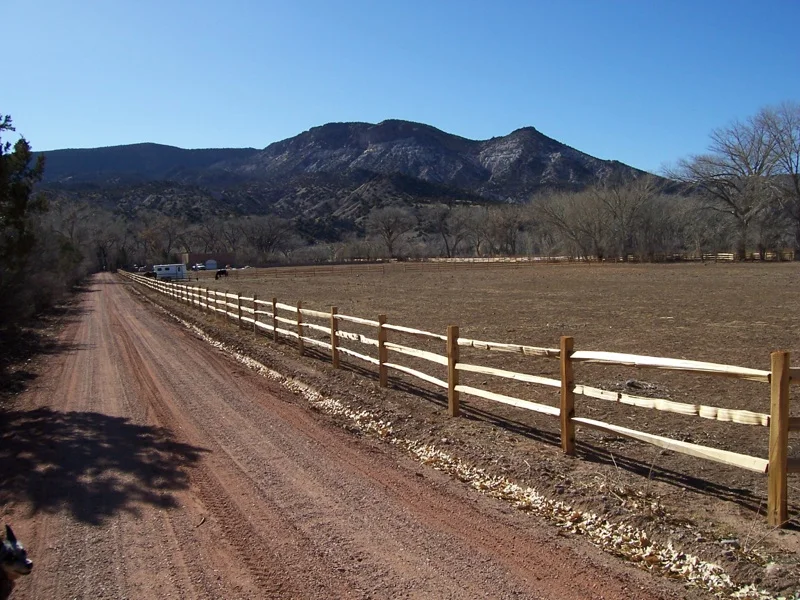 3 rail split rail in Abiquiu