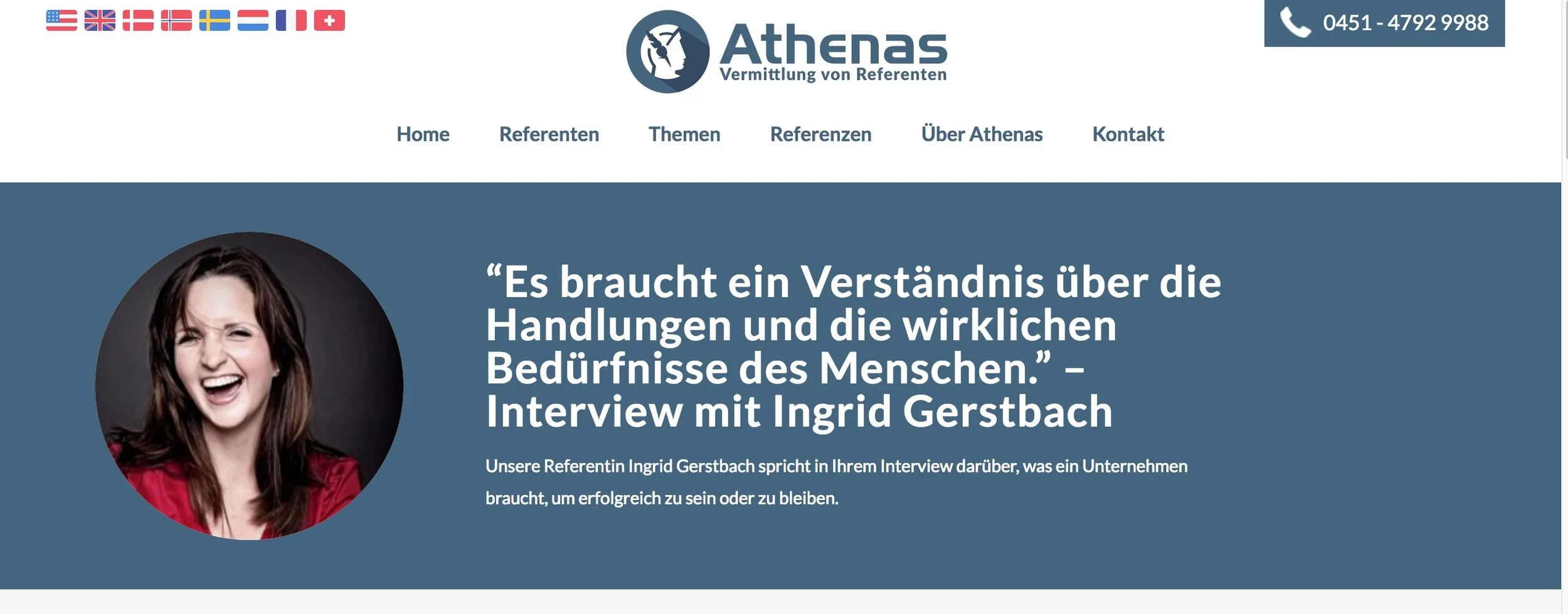 Experteninterview bei Athenas