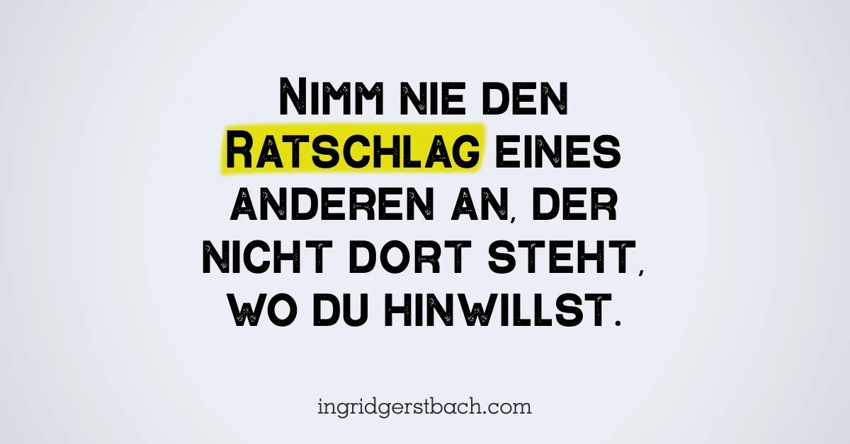 Warum wir gerne Ratschläge geben und wie es besser funktioniert