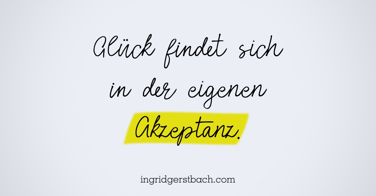 Wie Sie sich selbst akzeptieren