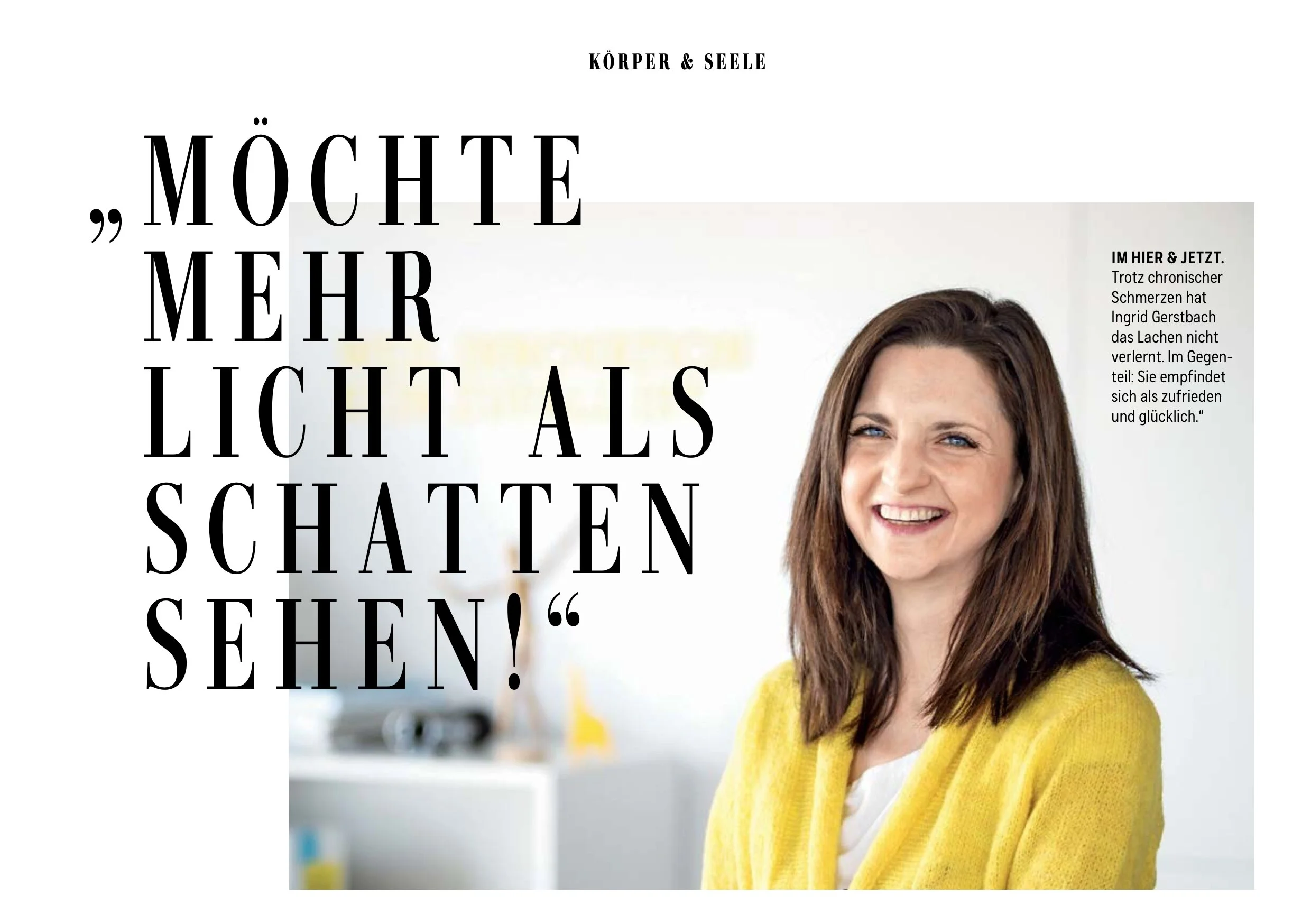 Ingrid Gerstbach in der Woman