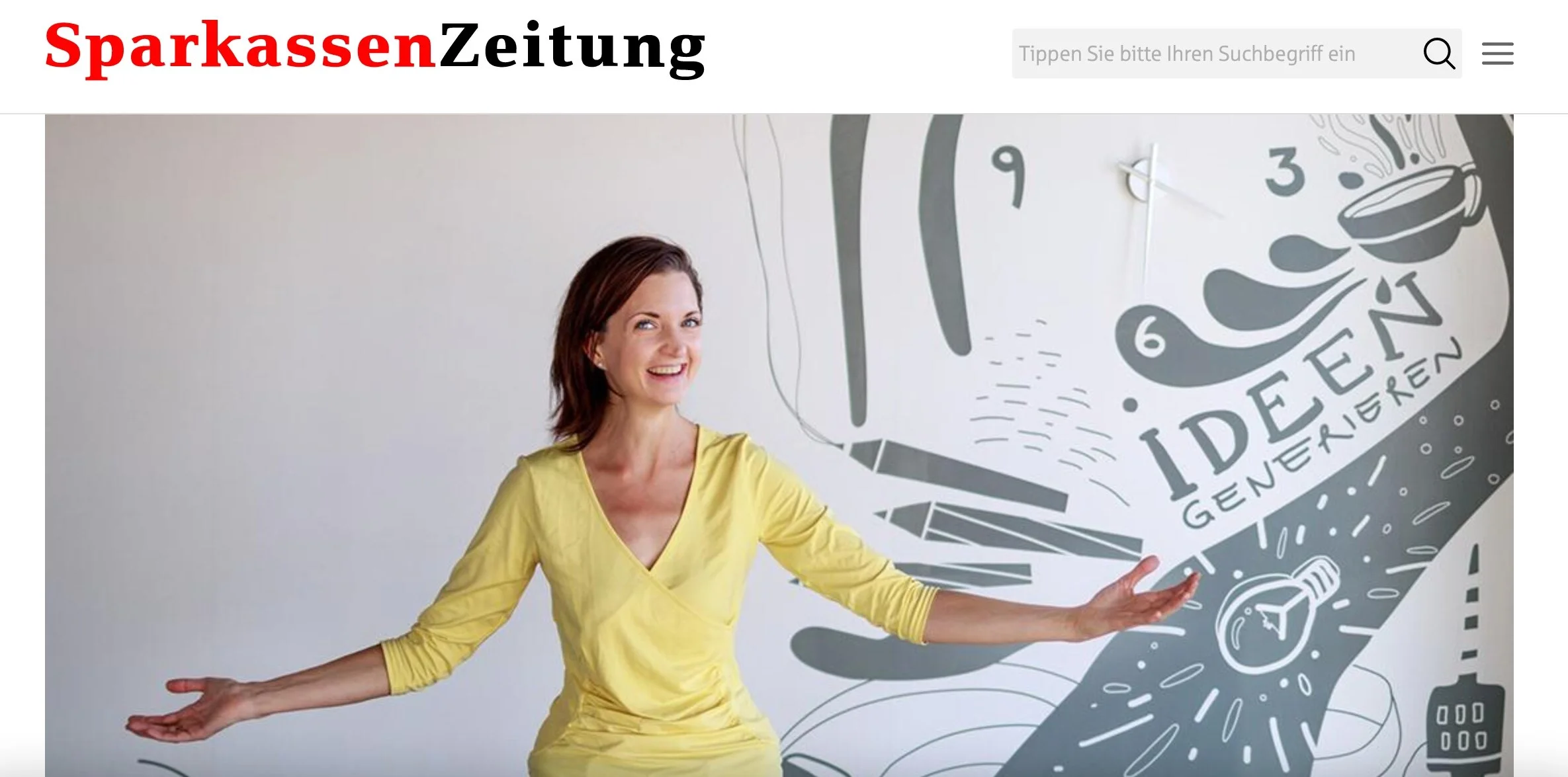 Sparkassenzeitung: Wie Design Thinking den Service weiterbringt