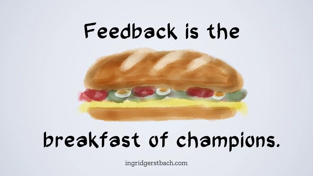 Streichen Sie das Feedbacksandwich von Ihrer Speisekarte