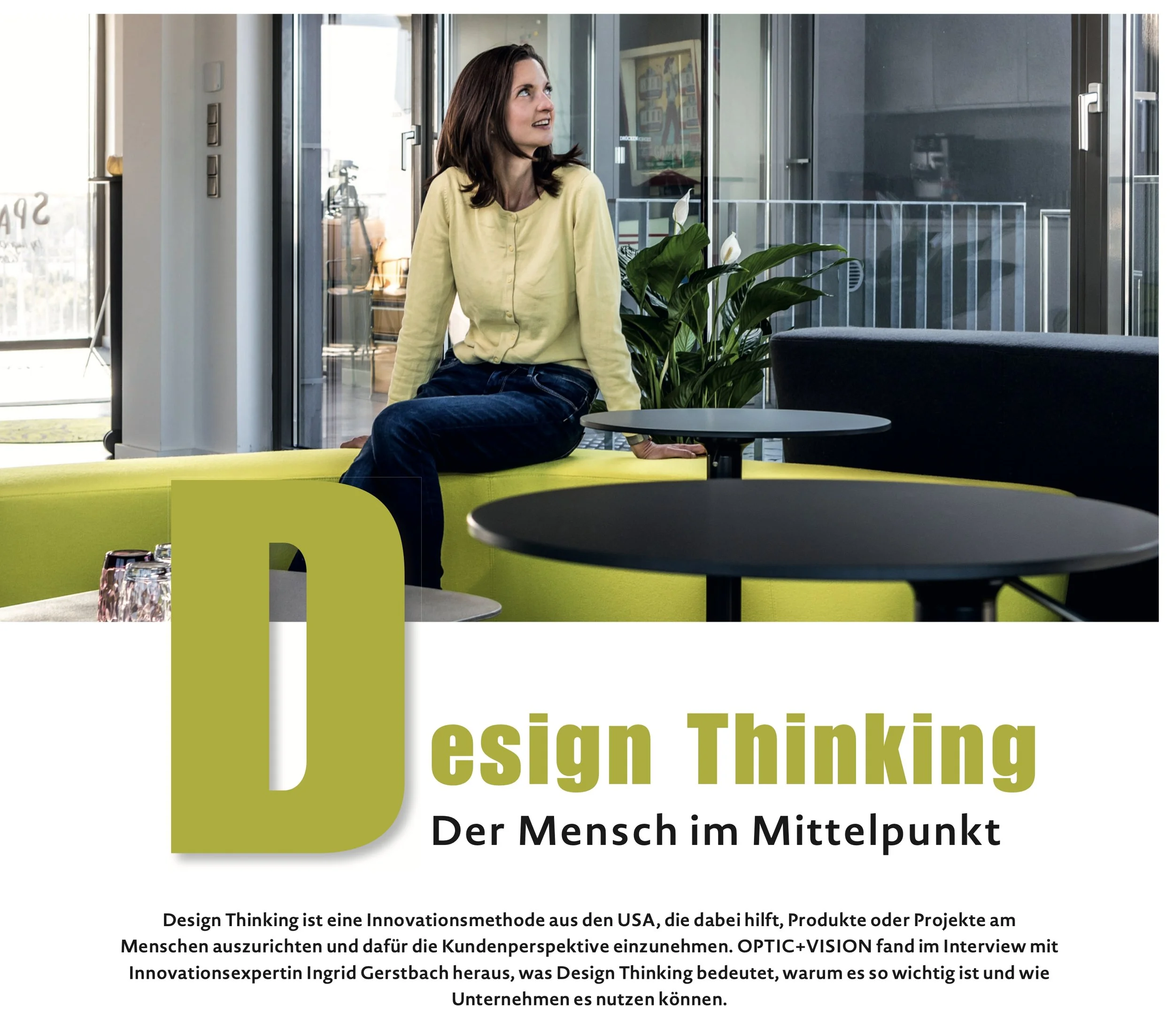 Optic + Vision: Design Thinking: Der Mensch im Mittelpunkt