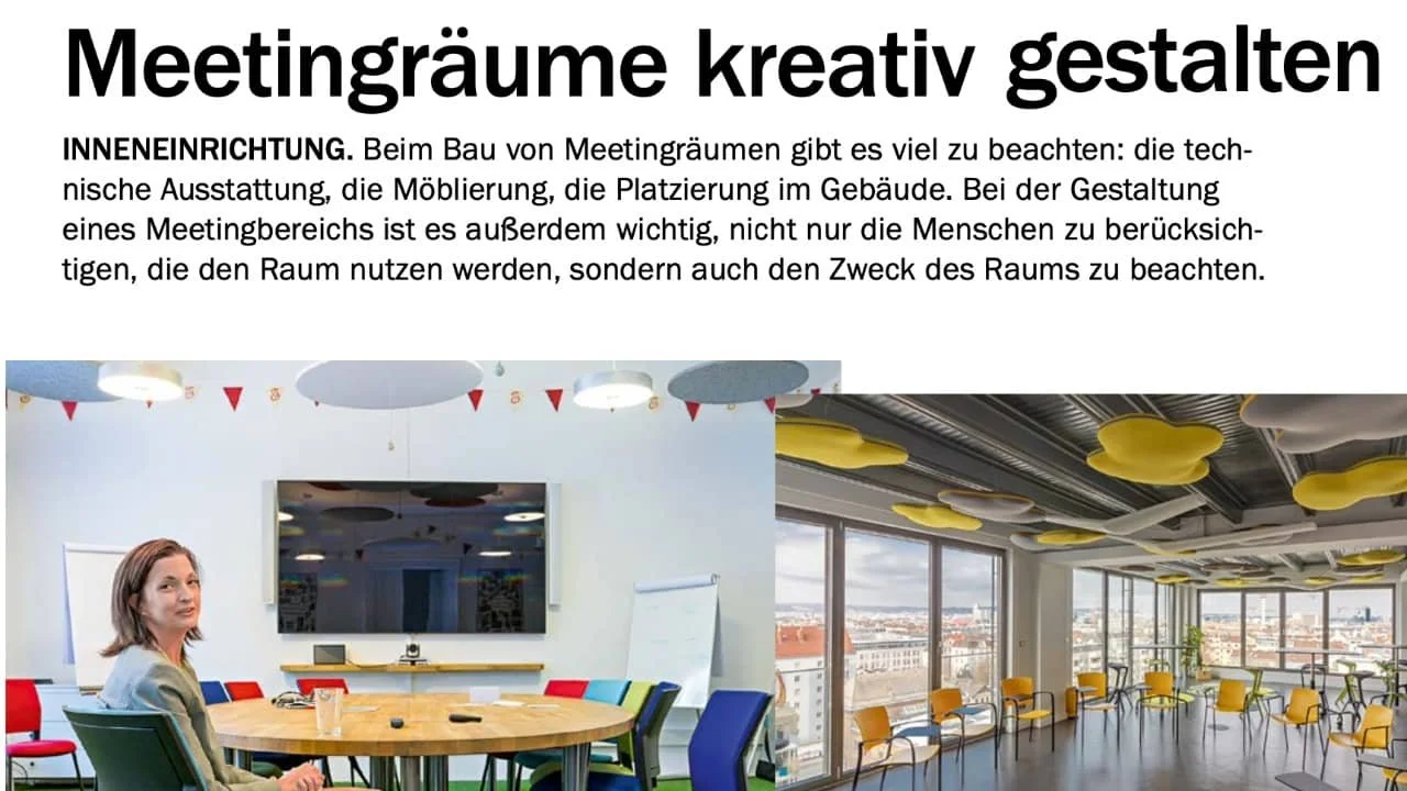 Wirtschaft + Weiterbildung: Meetingräume kreativ gestalten