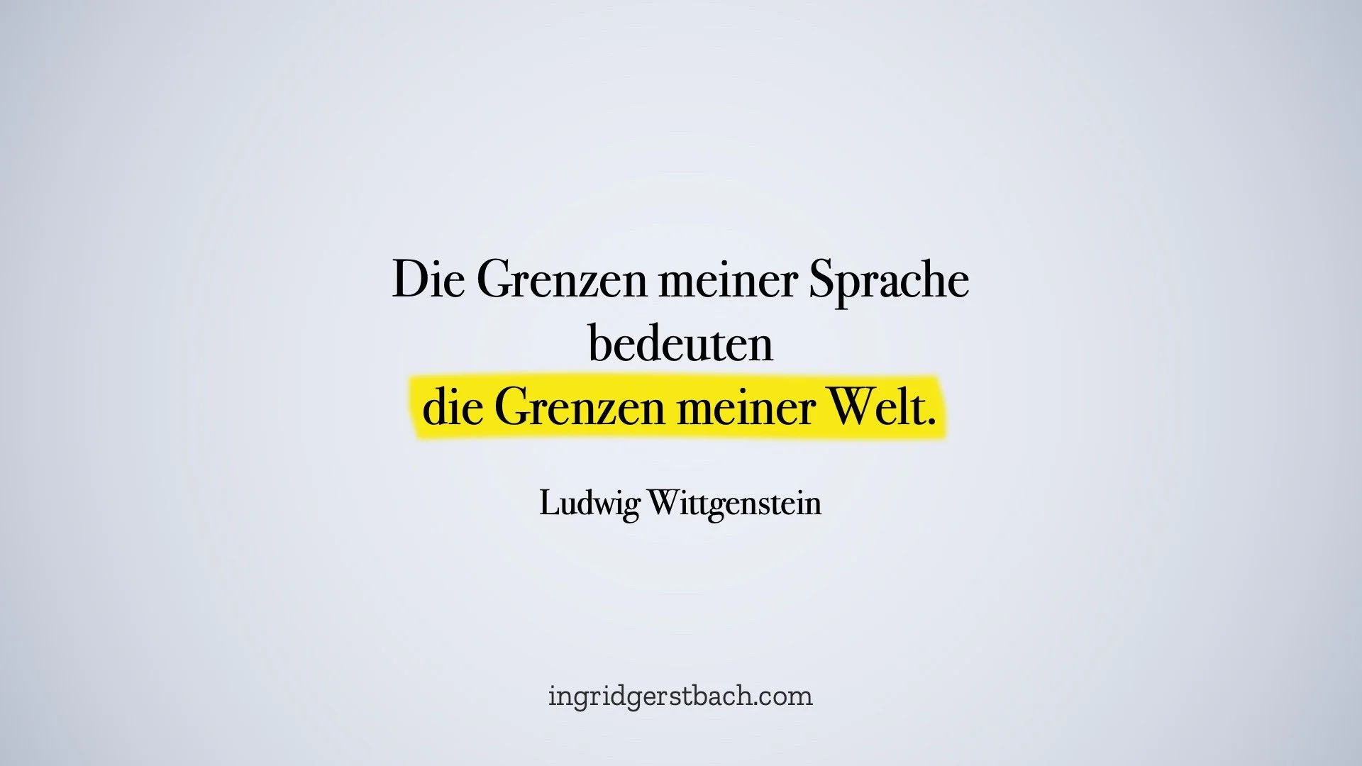 Die Macht der Worte