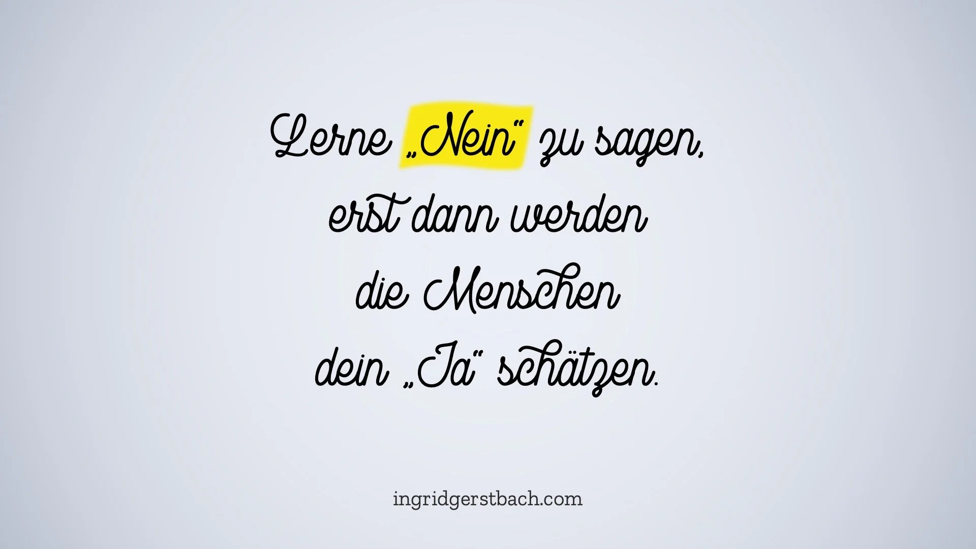 Bis hierher und nicht weiter