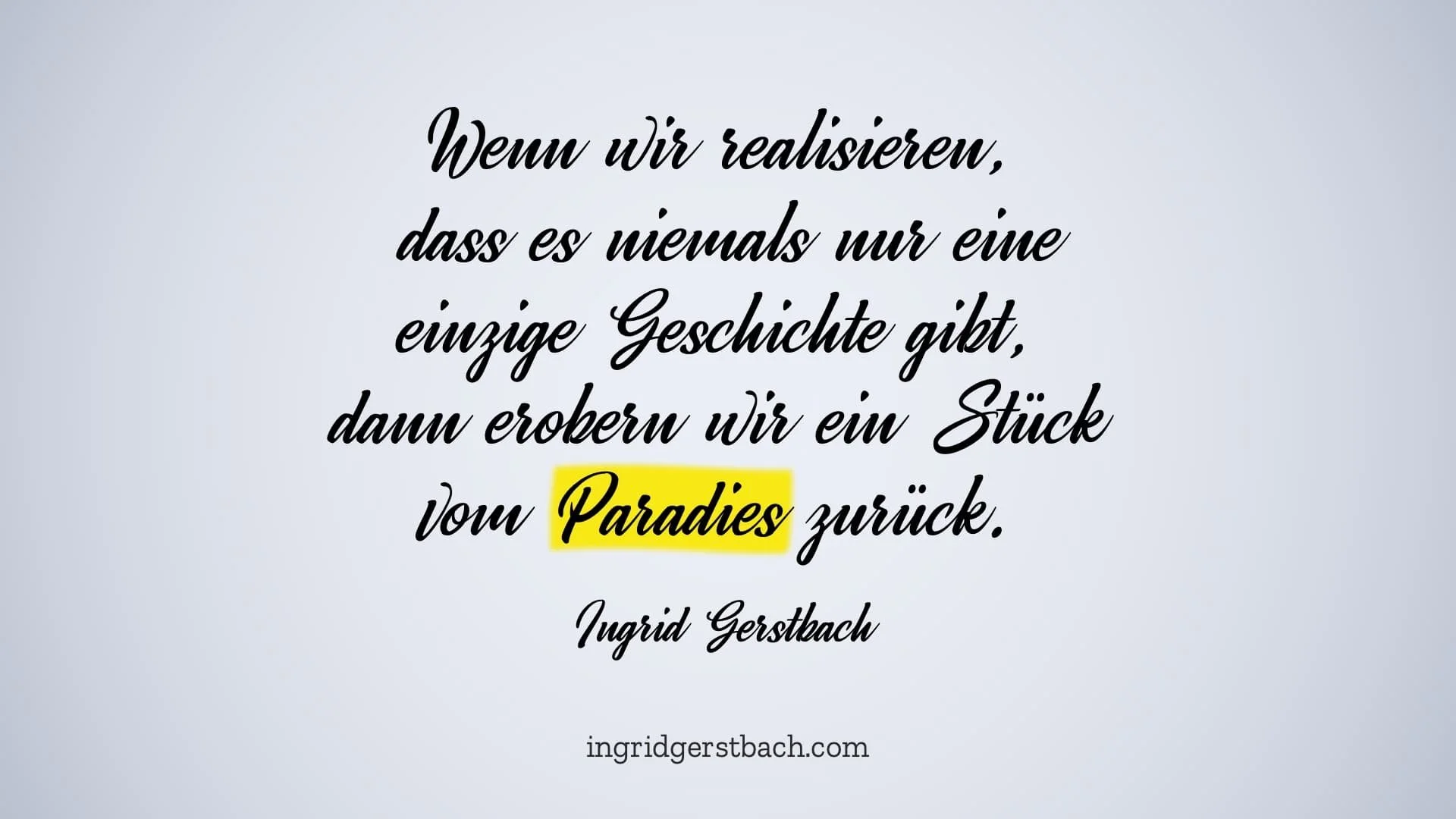 Was auf der anderen Seite Ihrer Meinung auf Sie wartet