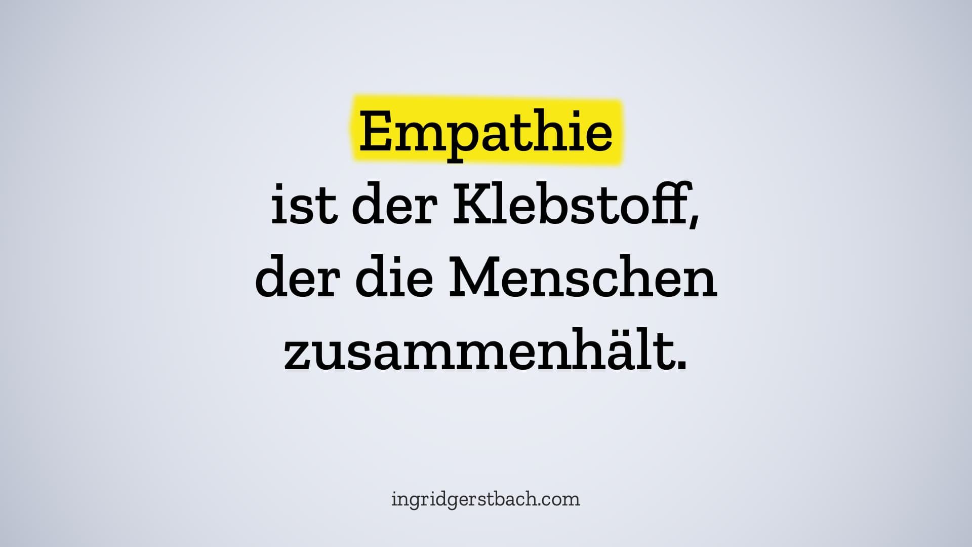 Die Schattenseite von Empathie