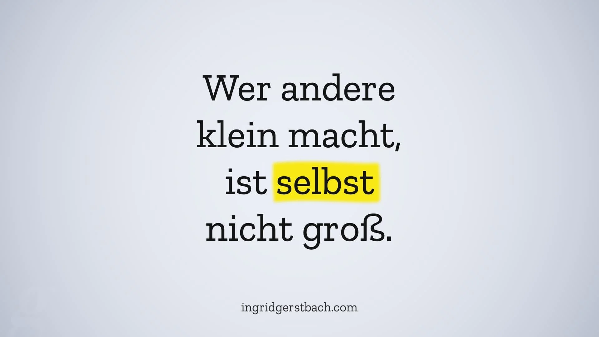 Füttern Sie bloß nicht den Troll!