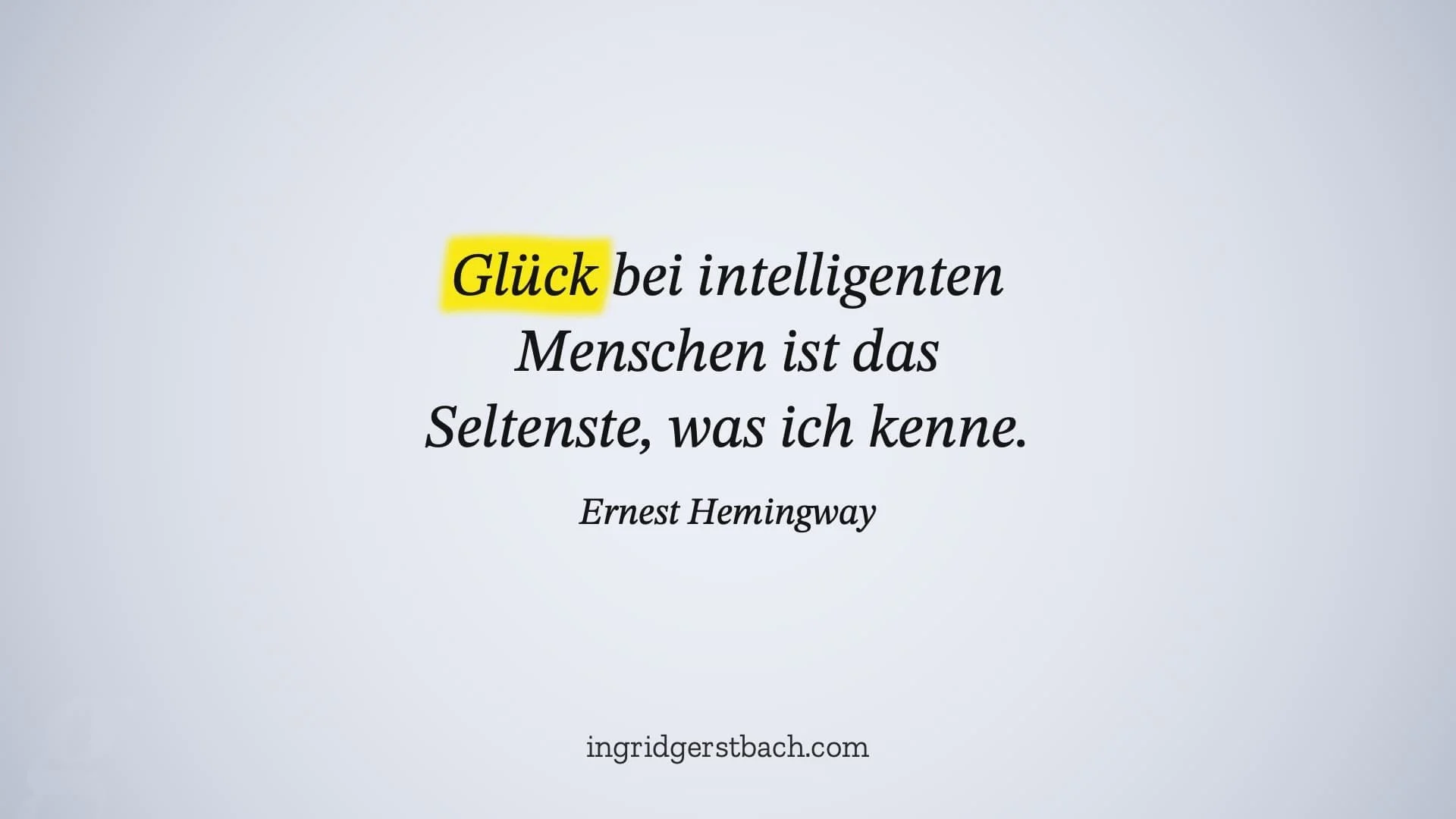 Sind intelligente Menschen glücklich?