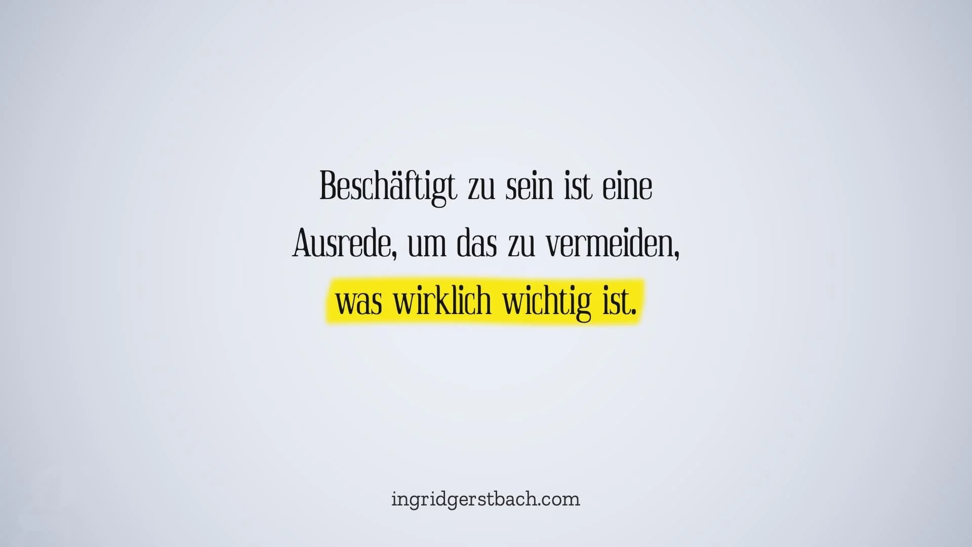 Die Illusion der Produktivität
