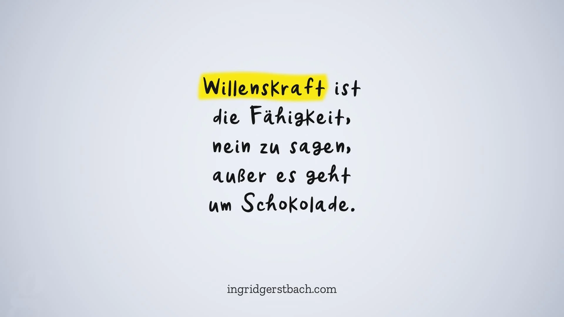 Die Willenskraft-Illusion