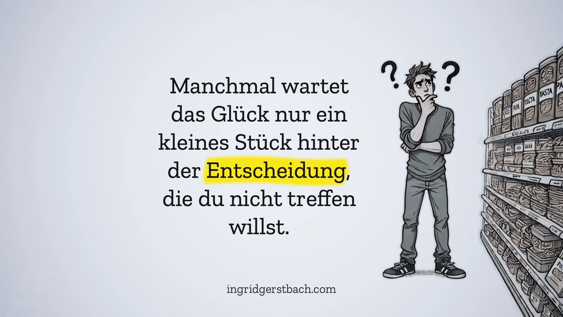 Die Qual der Wahl im Nudelregal