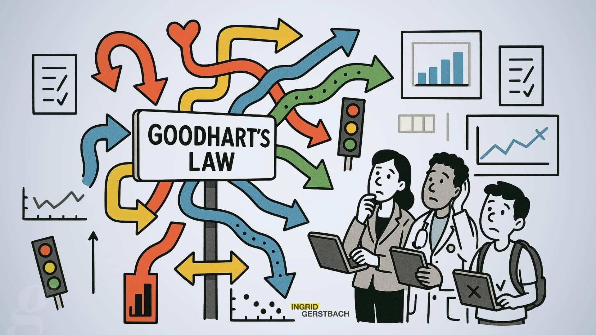 Wenn Kennzahlen zu Zielen werden: Die versteckte Gefahr von Goodharts Gesetz