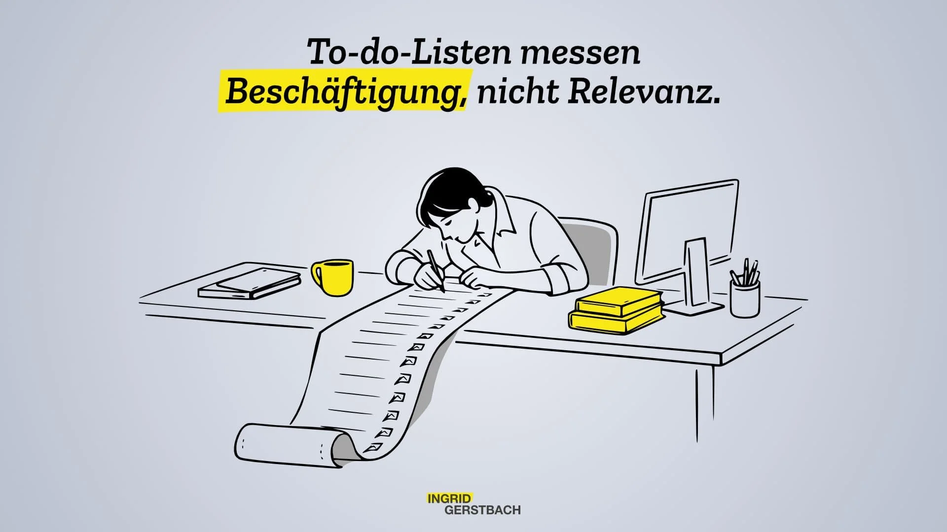 Warum sich ausgerechnet die produktivsten Menschen oft für unproduktiv halten