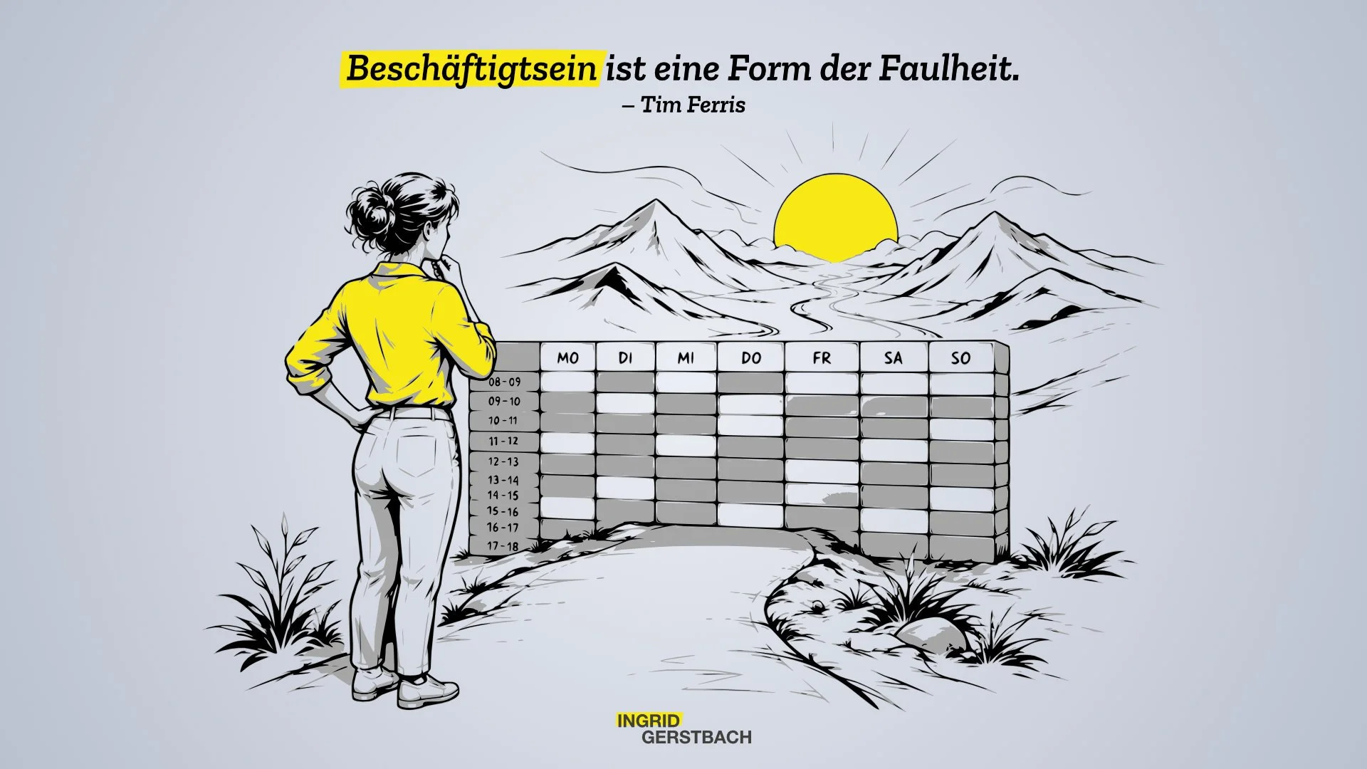 Warum ein voller Kalender Ihre besten Entscheidungen sabotiert