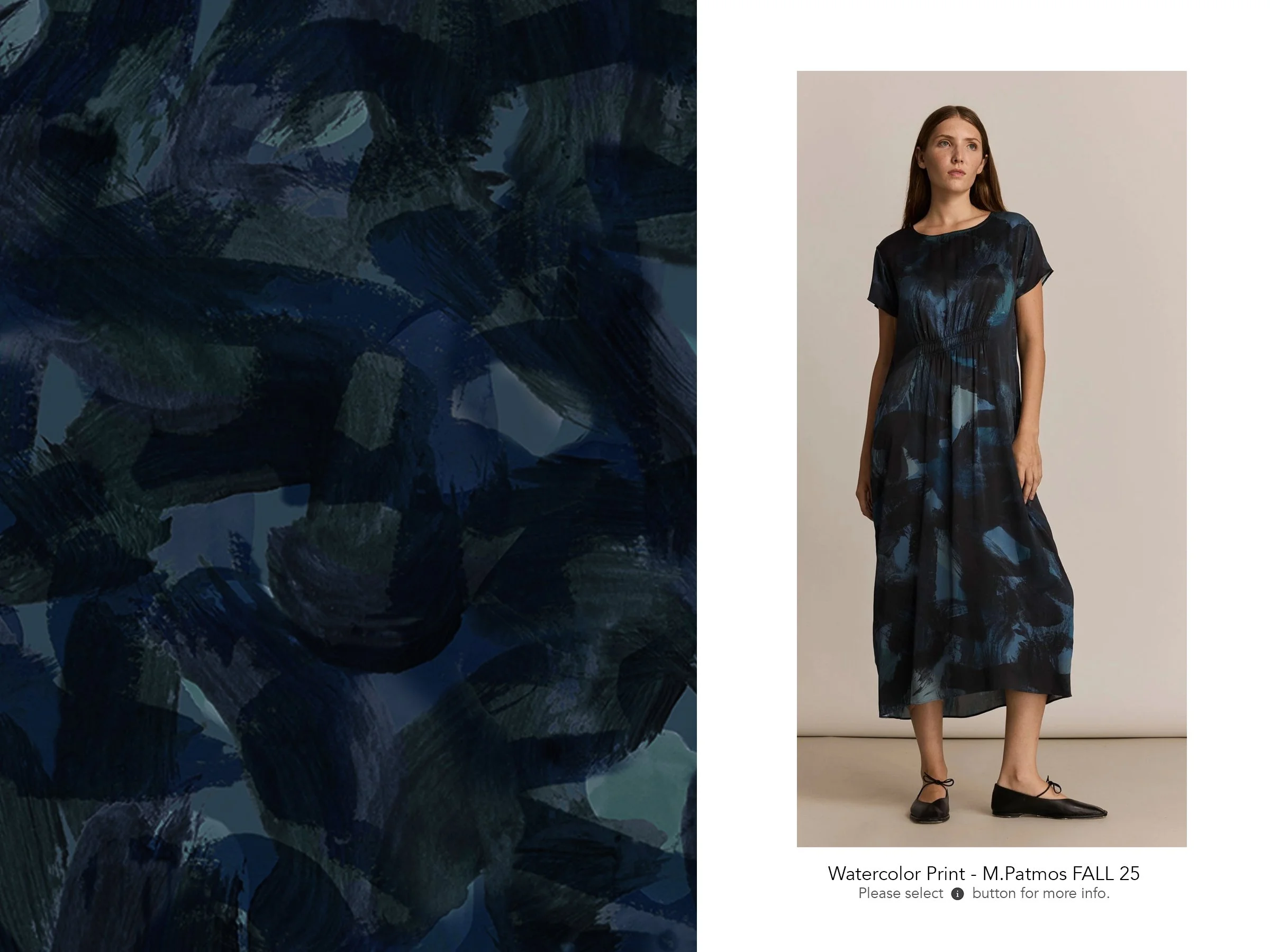 Watercolor Brush Print - M.Patmos Fall 25