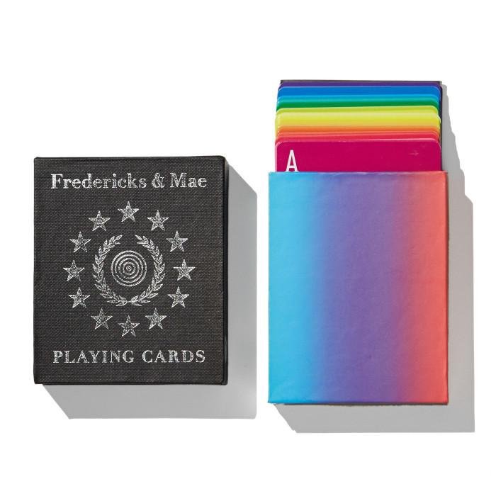 2. Rainbow Playing Cards*