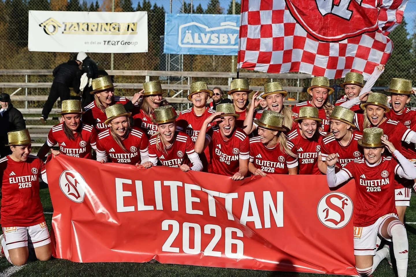 Grattis @sandvikensif till @elitettan 2026. Foto: Anders Thorsell 📸 anders@ffagency.com