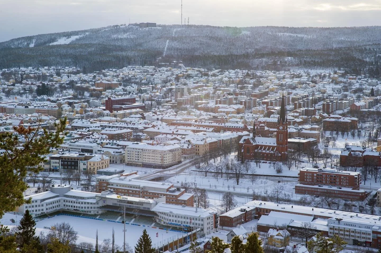 En utsikt man aldrig tr&ouml;ttnar p&aring; 😎 Foto: Anders Thorsell