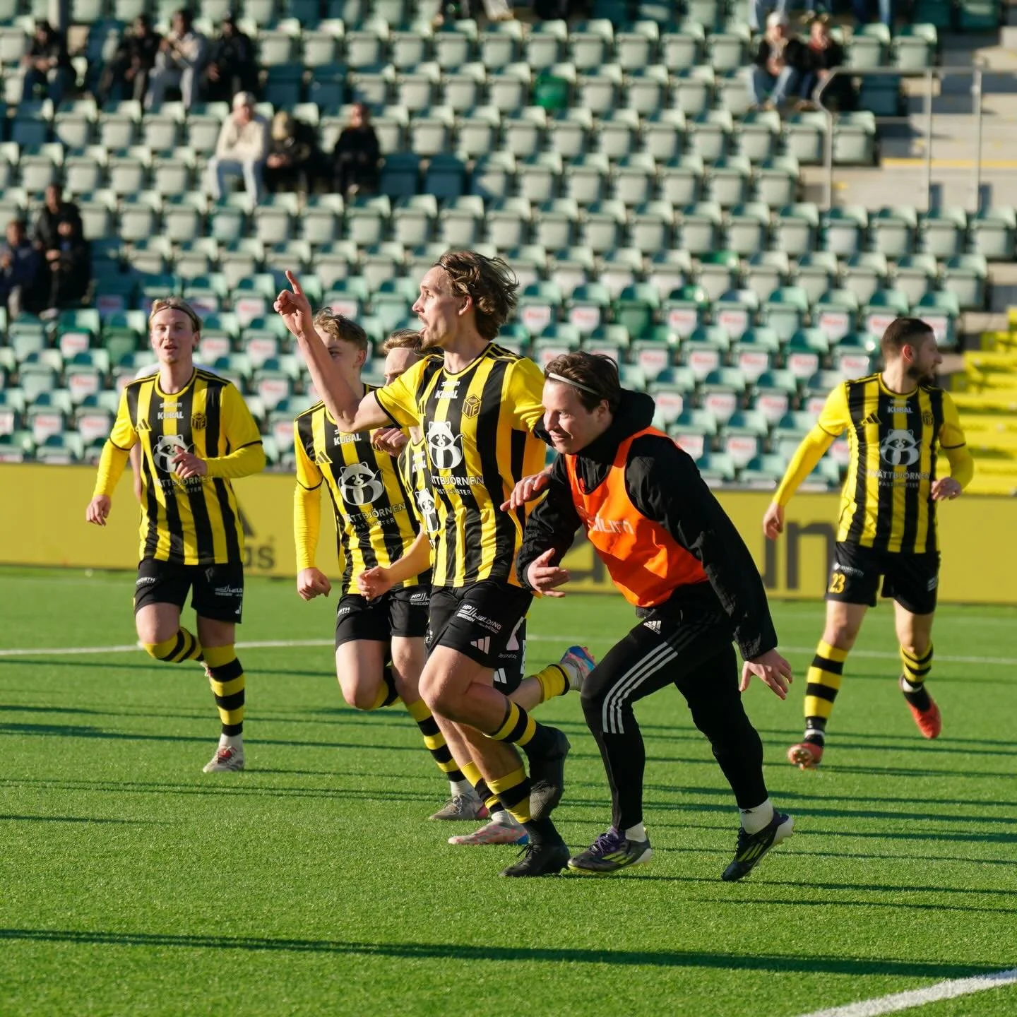 @kubikenborg_if vinner premi&auml;ren med 3-1. Foto: Anders Thorsell