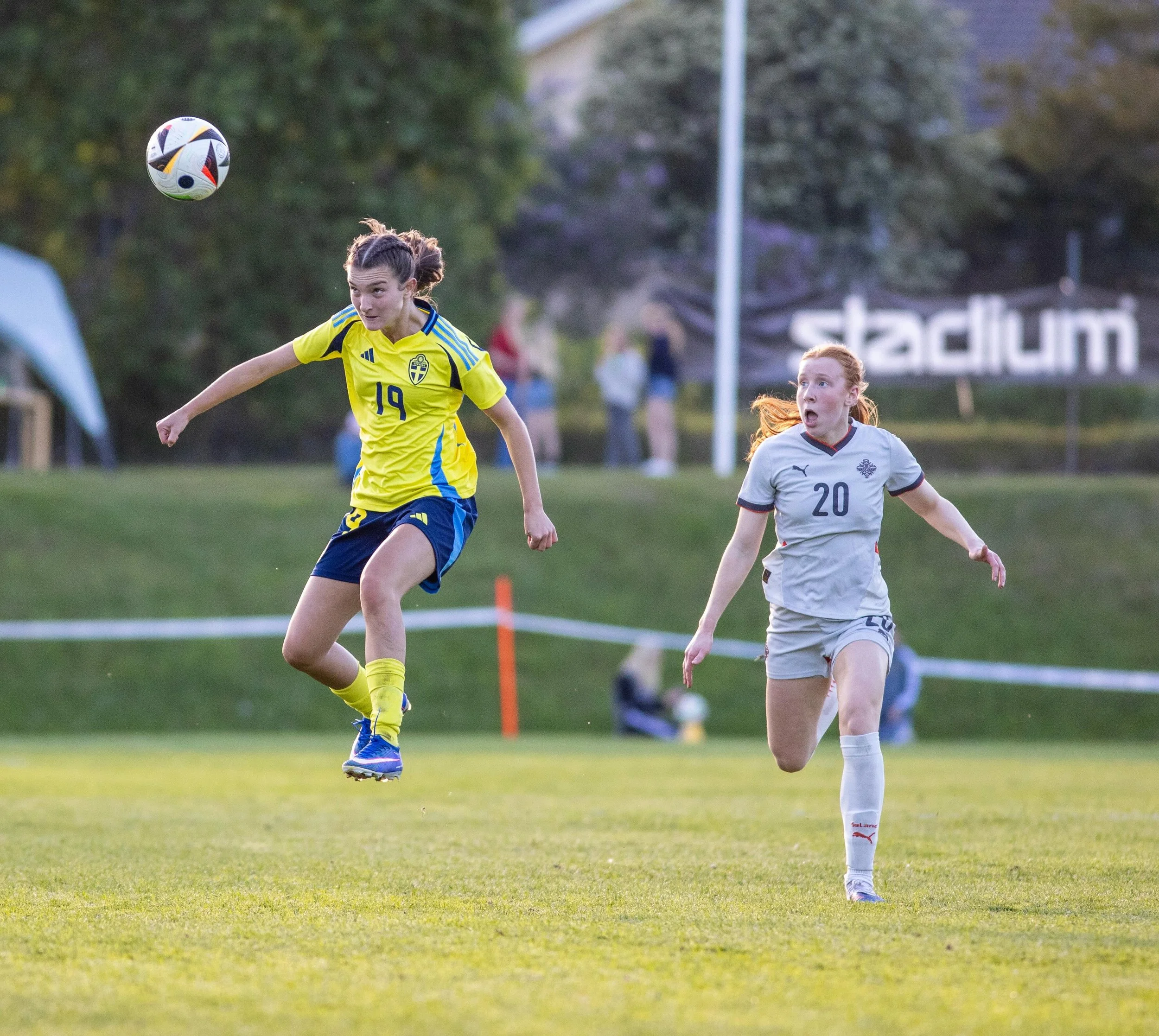 Sweden vs Iceland F18: 1-0. Photo by Anders Thorsell, ffaphoto.com #sundsvall #aln&ouml; @medelpadsff