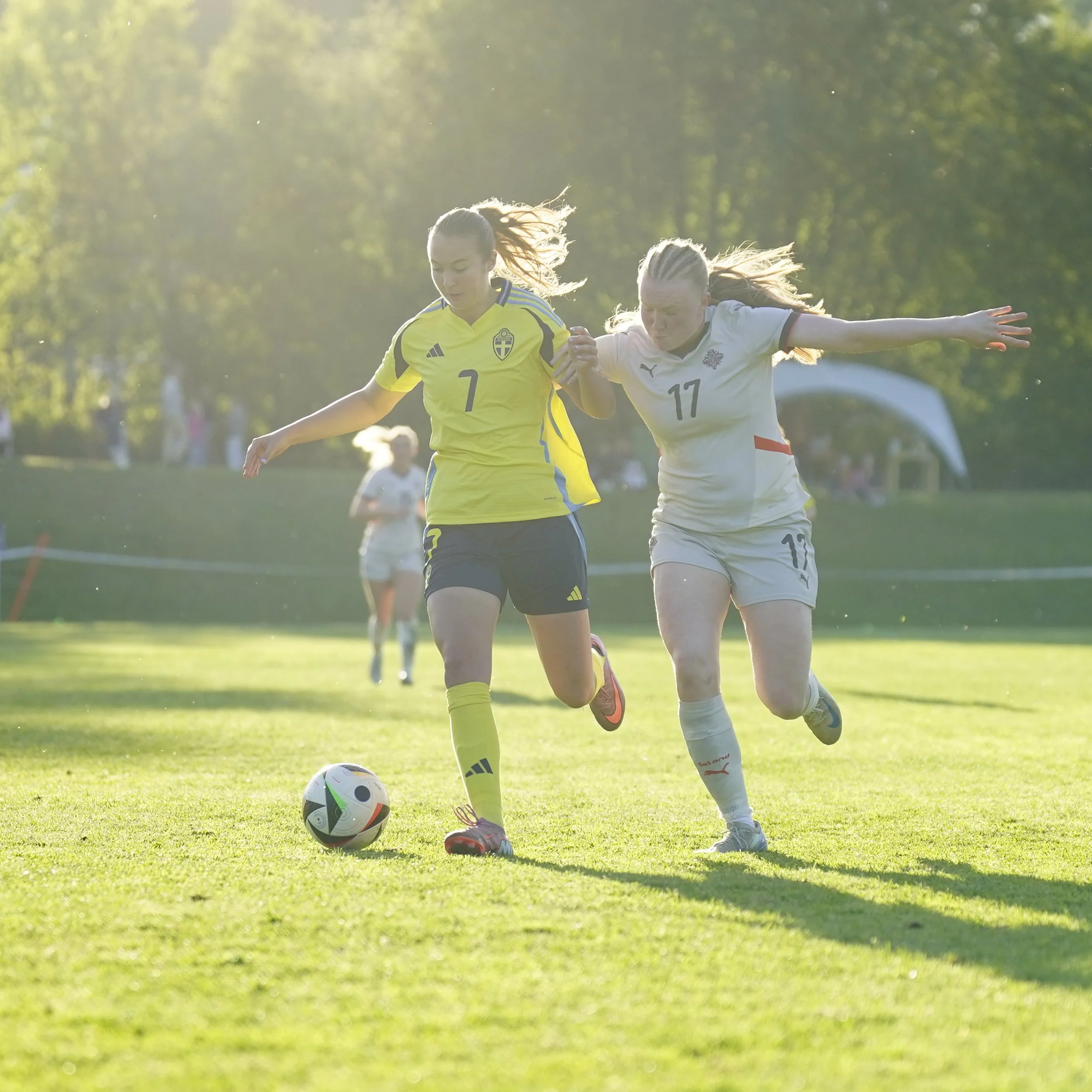 Sweden vs Iceland F18: 1-0. Photo by Anders Thorsell, ffaphoto.com #sundsvall #aln&ouml; @medelpadsff
