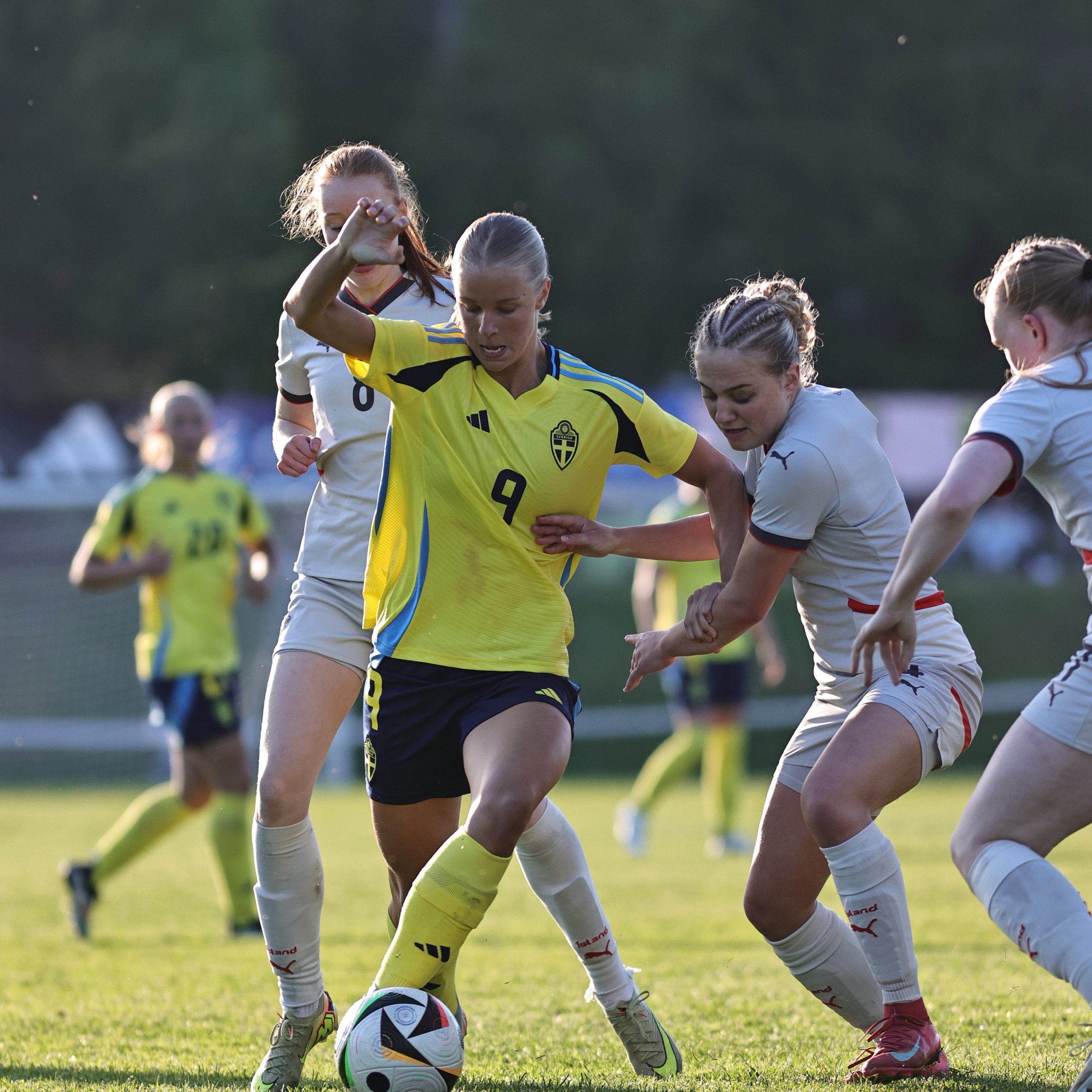 Sweden vs Iceland F18: 1-0. Photo by Anders Thorsell, ffaphoto.com #sundsvall #aln&ouml; @medelpadsff