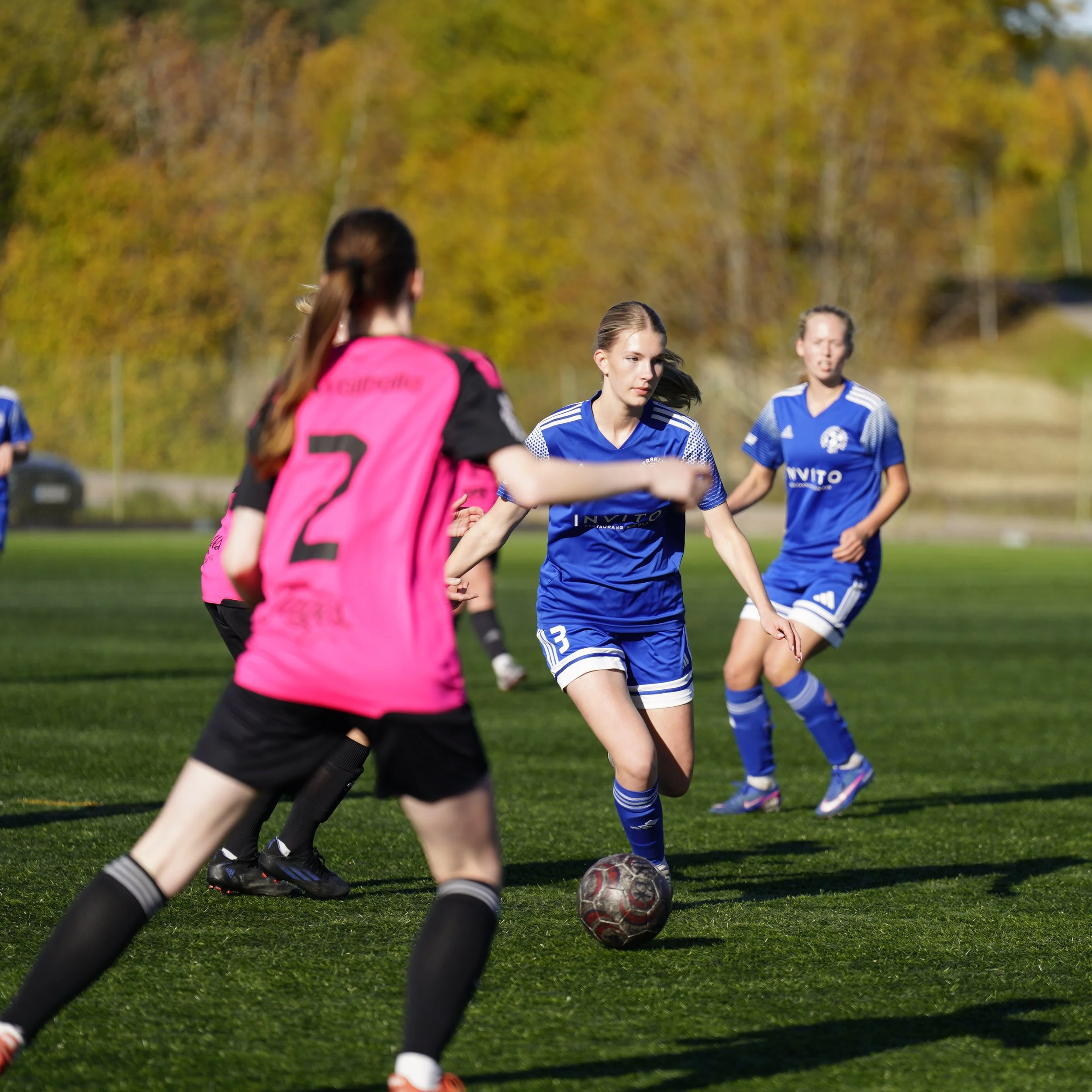 @hkbkdam2 vs @frosoif_dam 4-2. Foto: Anders Thorsell #sundsvall #fotboll