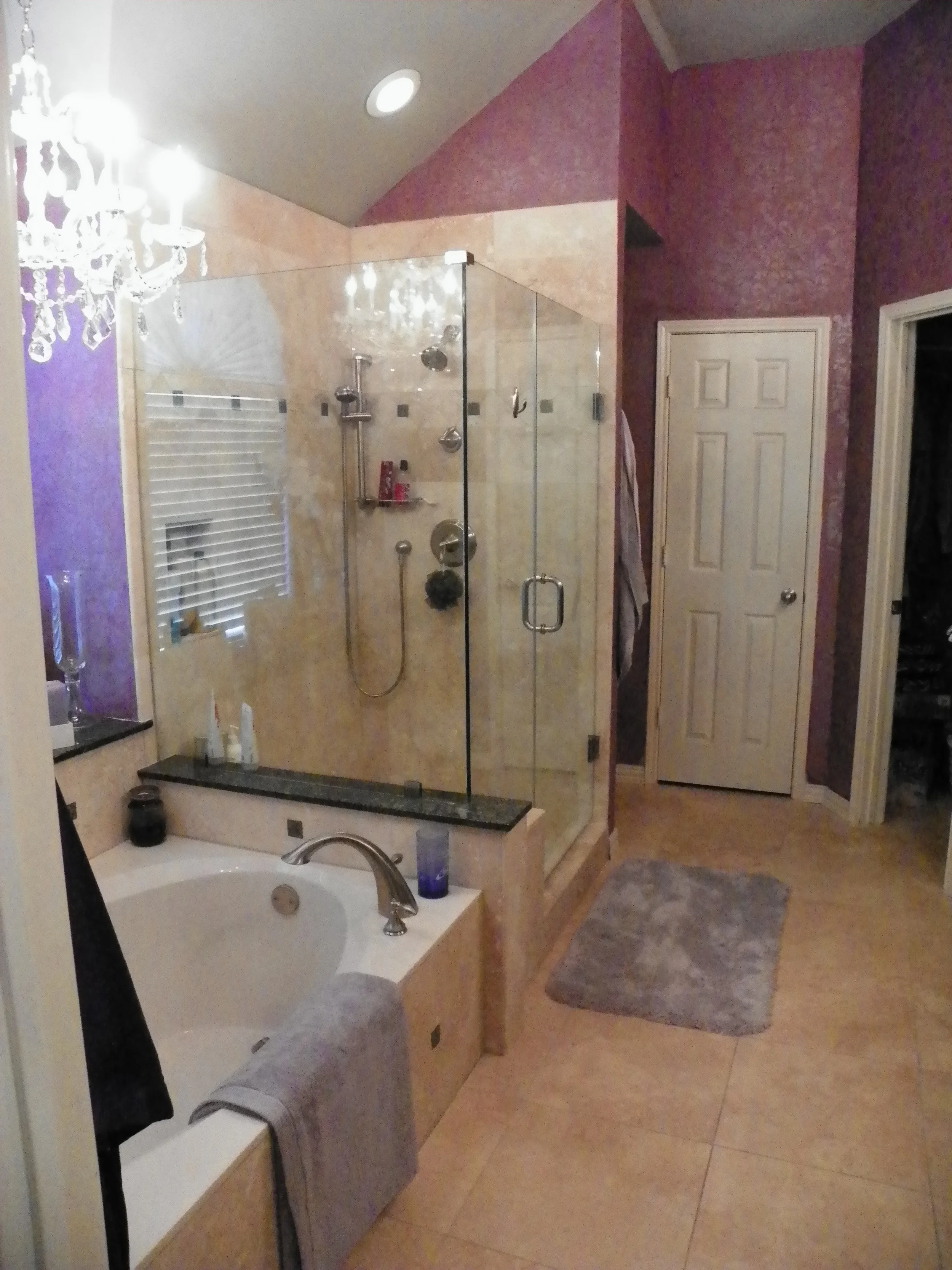 Master bath remodel