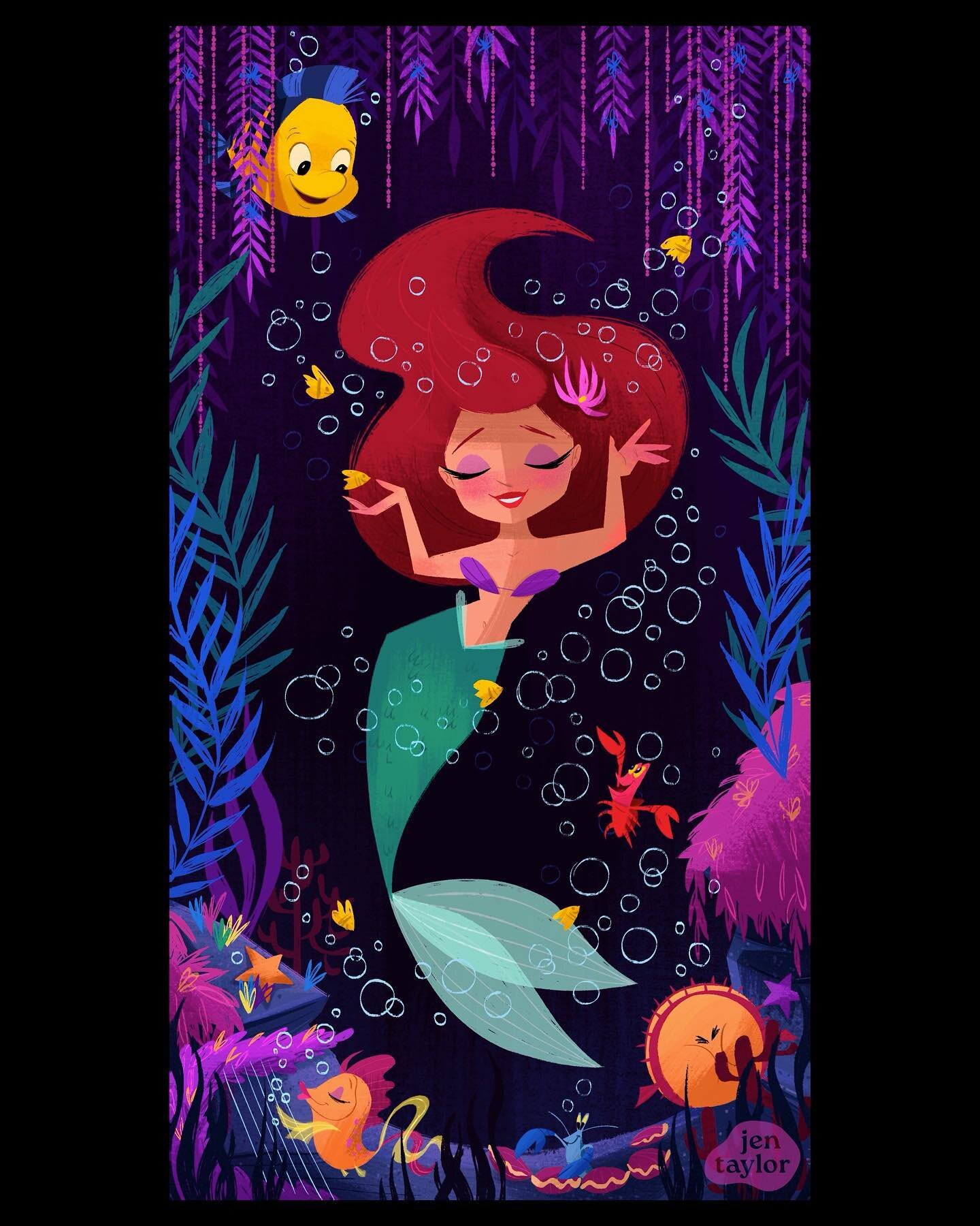 My girl Ariel is 32 today!! 🥳🥳 The Little Mermaid was released today in 1989!!! 
.
.
.
@disneylittlemermaid @thedisneyprincesses @jodi.benson @disney @disneyanimation #littlemermaid #thelittlemermaid #ariel #partofyourworld #mermaid #underthesea #f