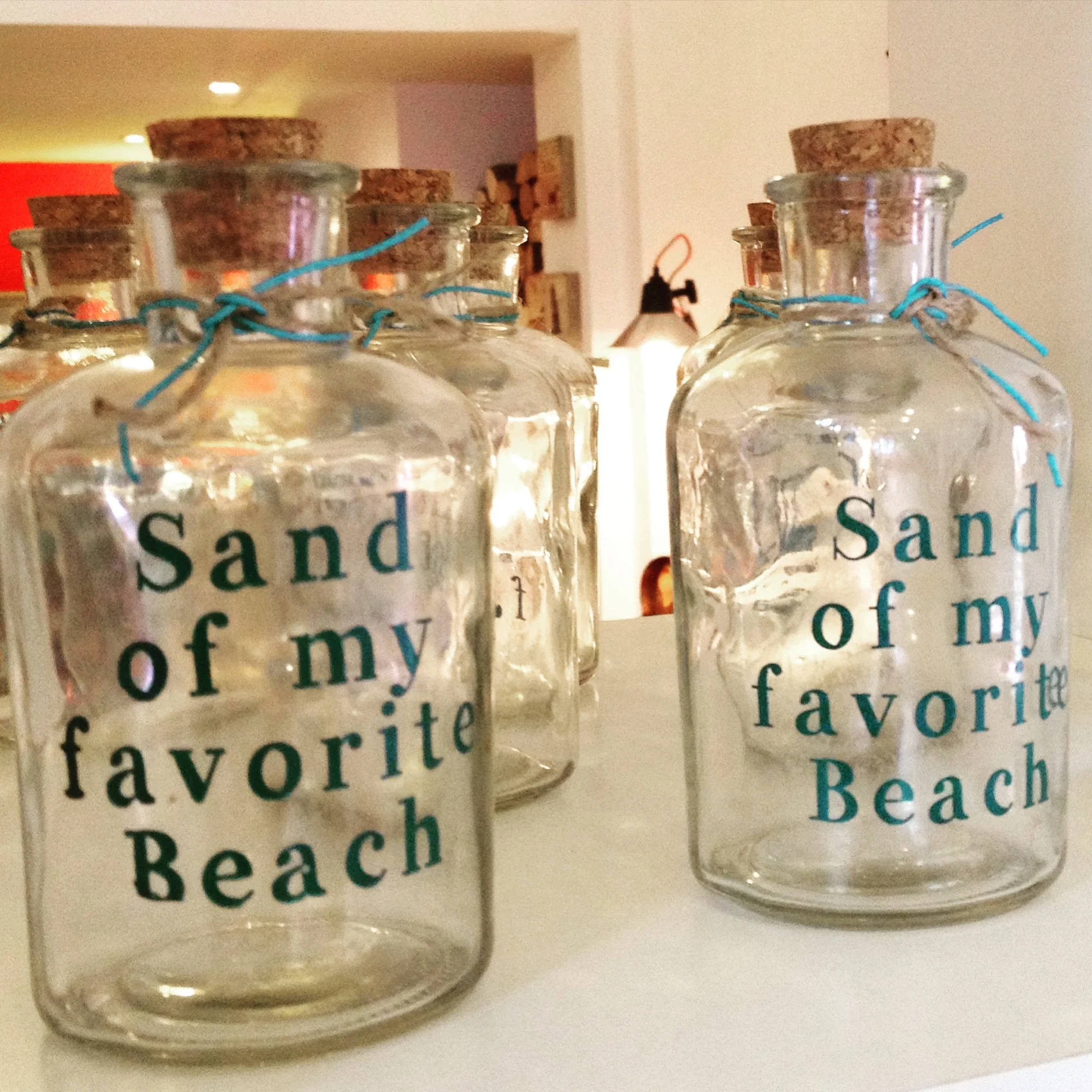 Perfect way to keep a memory alive from a magical holiday to the perfect sandcastle 