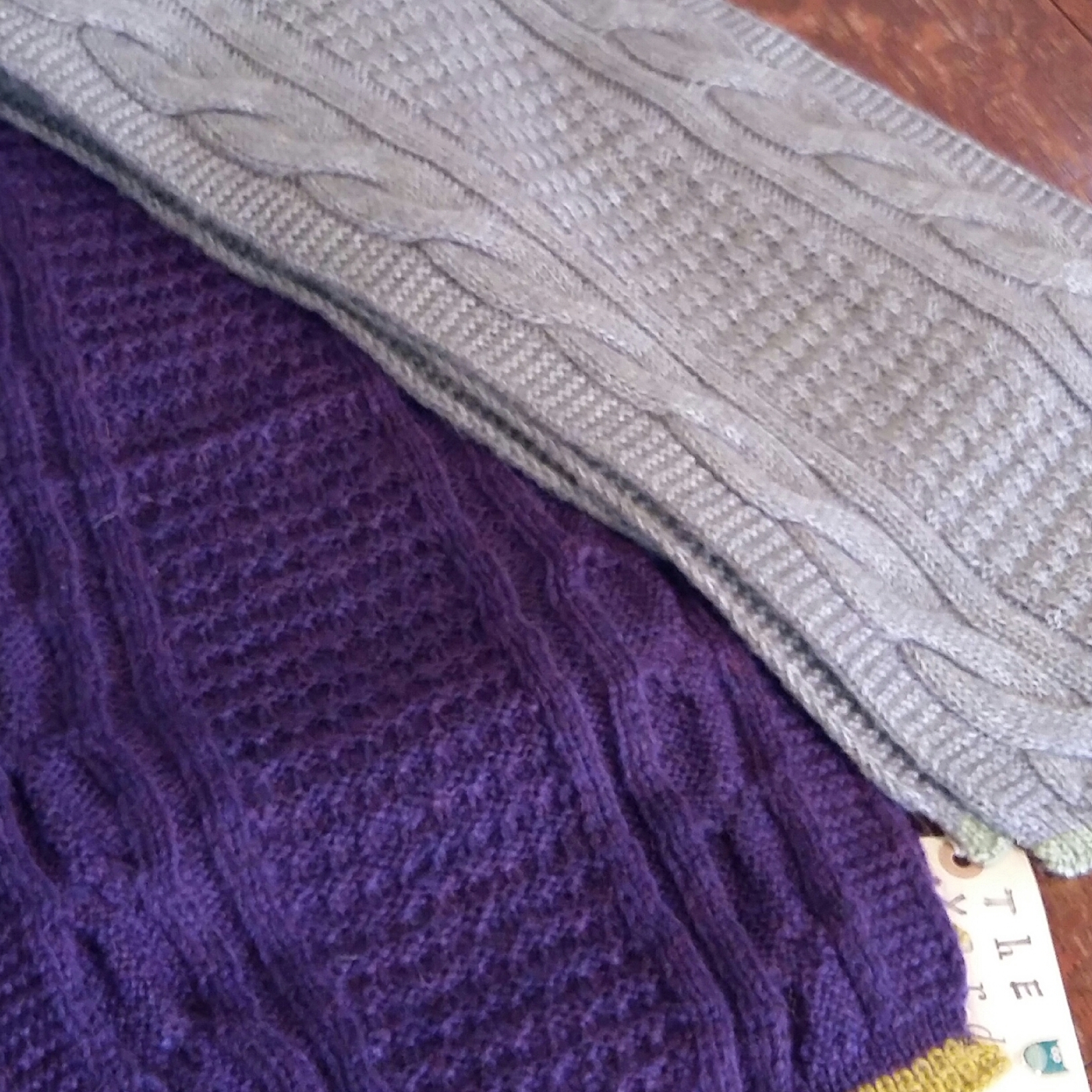 'Winter is coming' and these knitted scarfs make perfect sense 