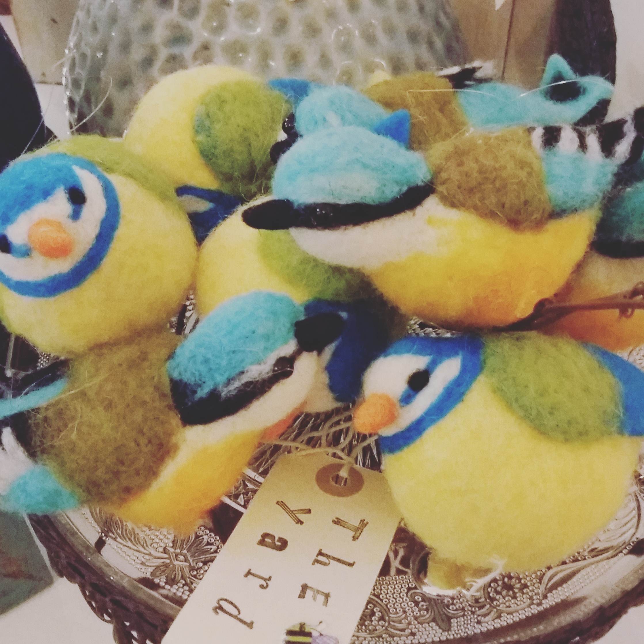 Felt style birds only £4 eah