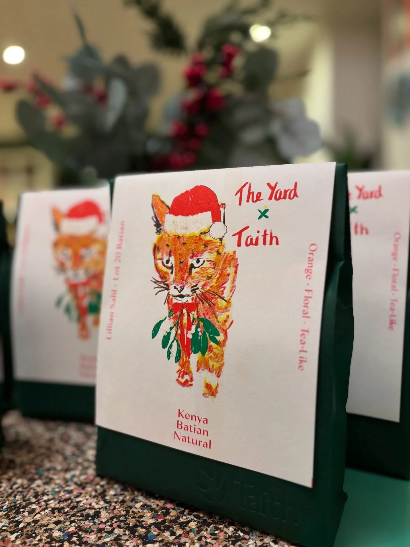FESTIVE COFFEE 8 - TAITH X YARD @taithcoffee 

It&rsquo;s the return of our annual Christmas coffee from Taith! ☕️ 🍊 🎄 They were kind enough to source us another great coffee this year, this time from Lot 20 in Kenya, and have turned Twinkle into o