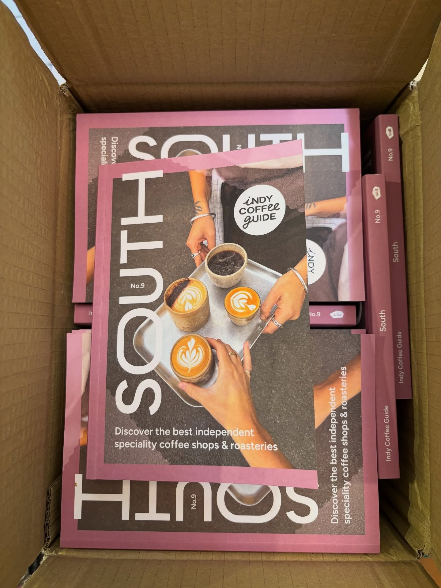 Rounding off the Christmas retail shelf are copies of the brand new @indycoffeeguide South Guide (spoiler alert we might be in it 👀) A great gift for a coffee lover to go with some festive brews and discover some new indies and roasters ☕️ 

Also st