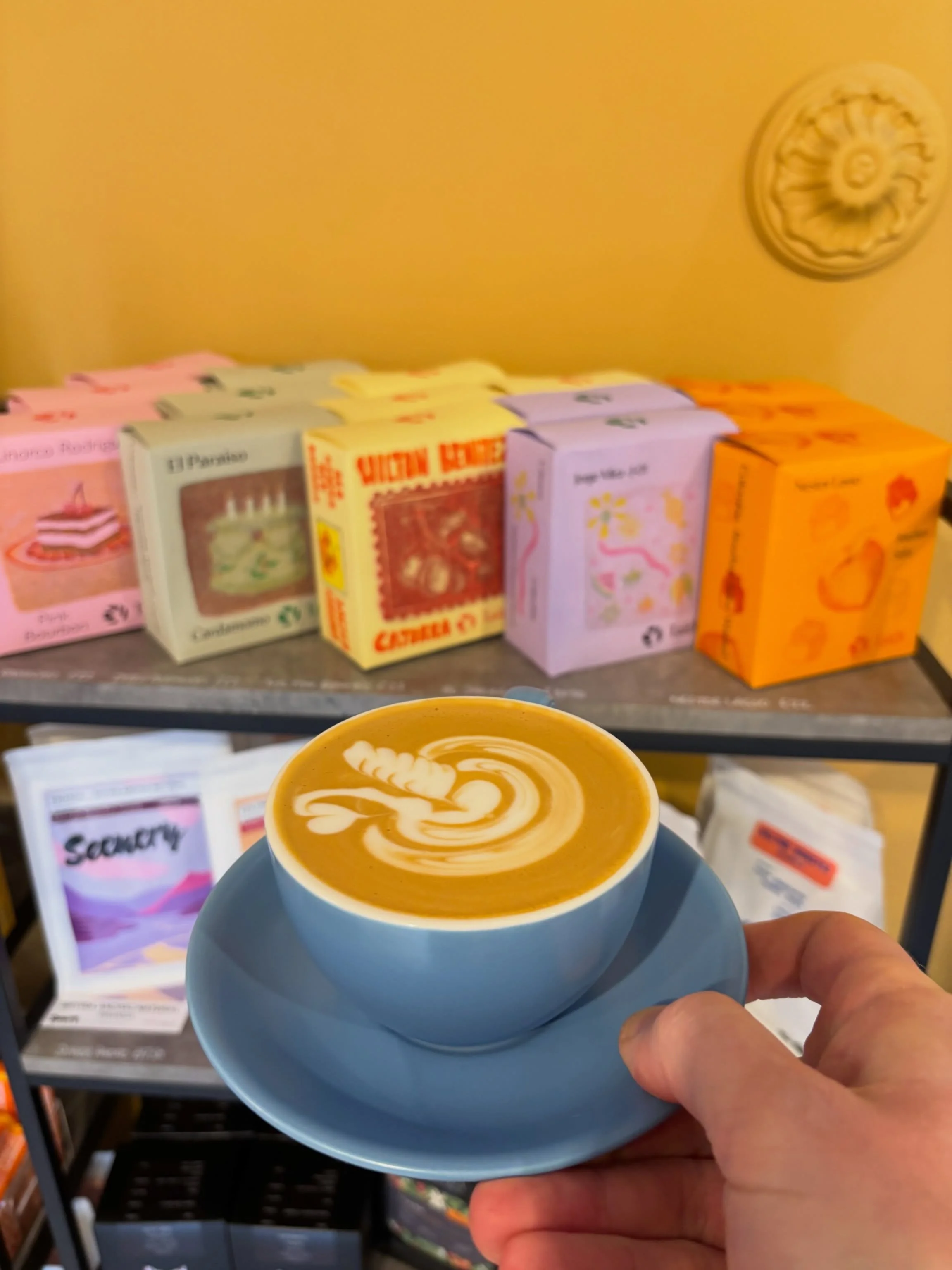 Last day of @taithcoffee @eljaragualcoffee J-01 Thermal Shock on guest espresso! Easily one of my favourites and judging by this week yours as well 🥭 🥥 🍭 🍍 It&rsquo;ll be back but some exciting things in the pipeline coming soon 👀 

Taith is als