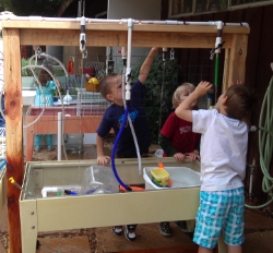 At the water table