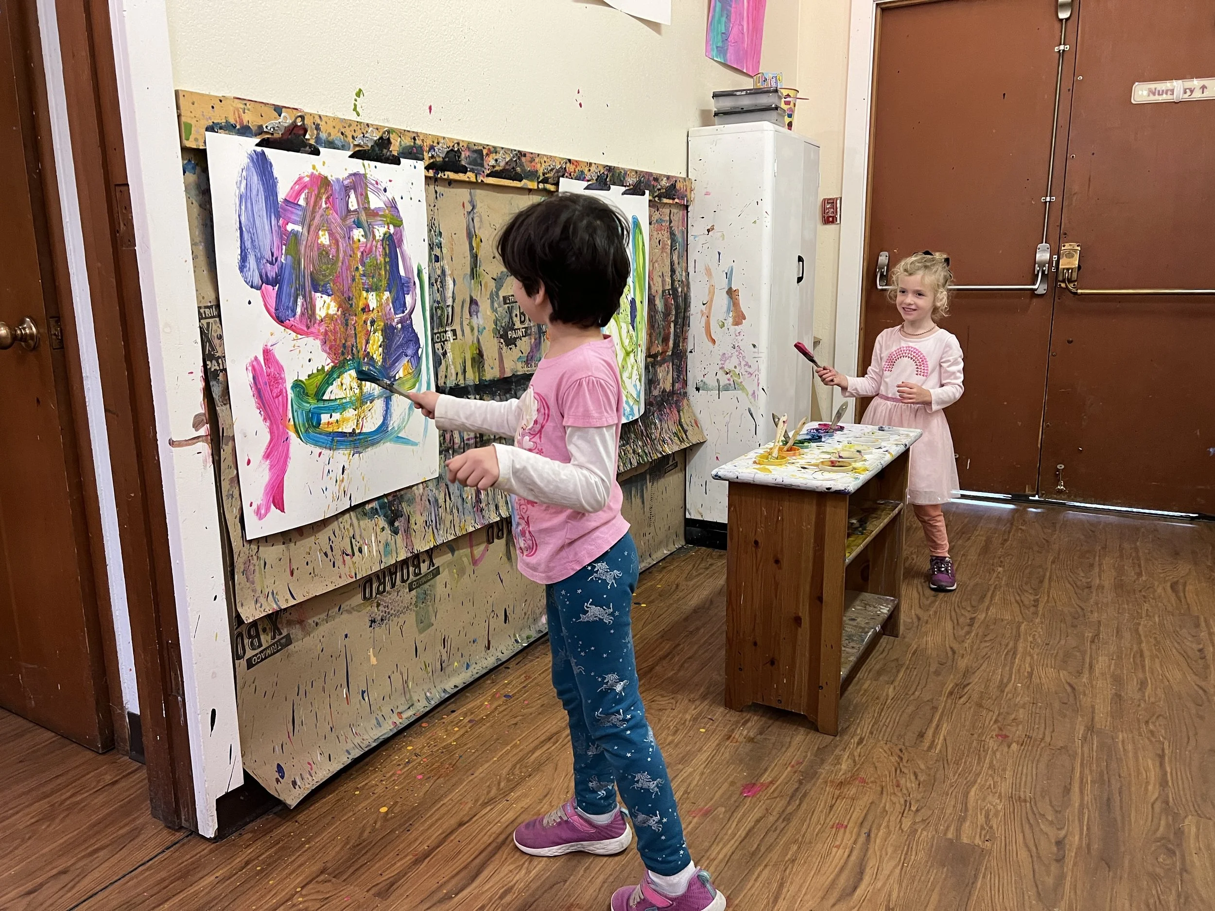 Inside: Painting in the Art Studio