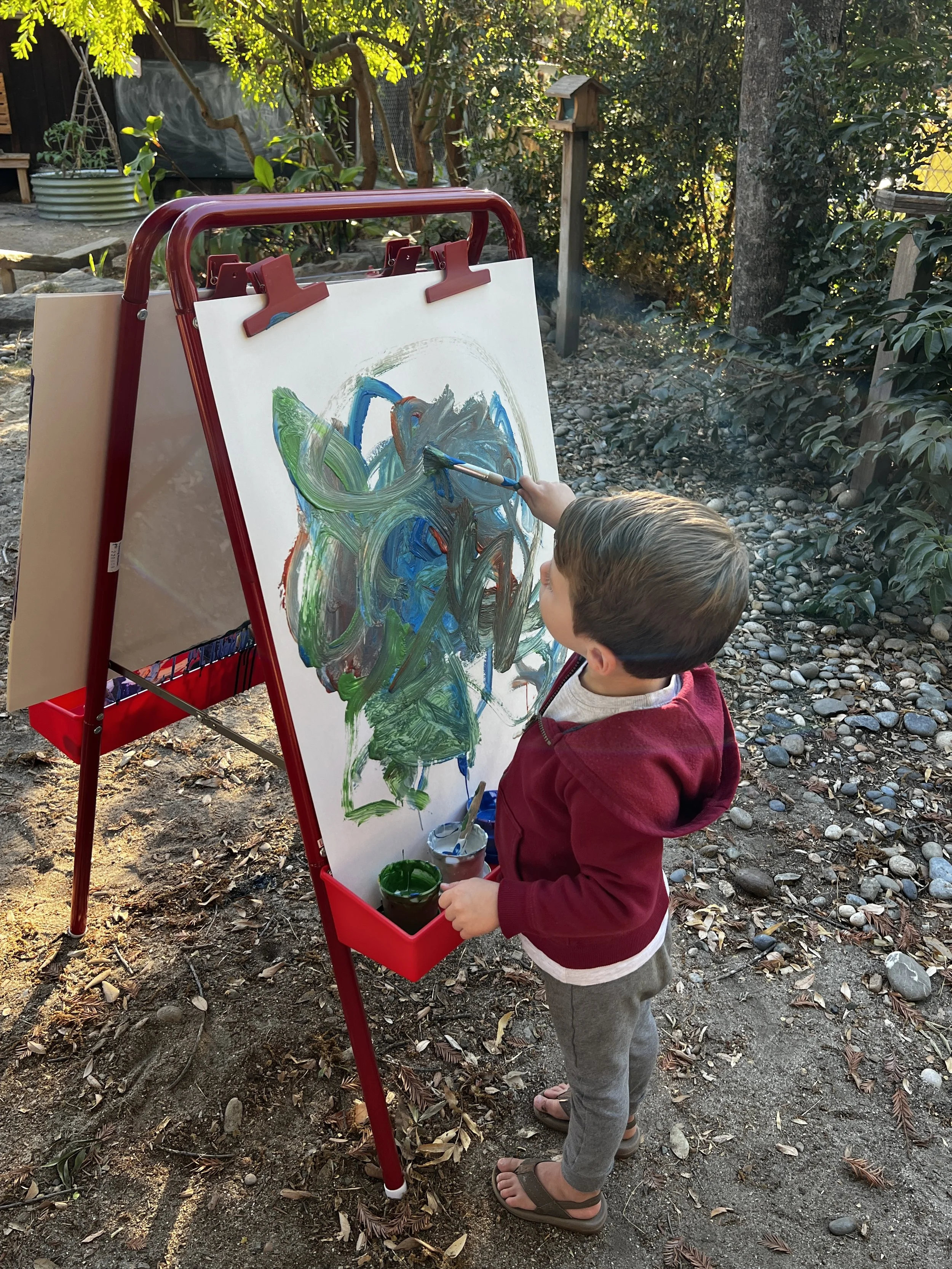 Outside: Painting