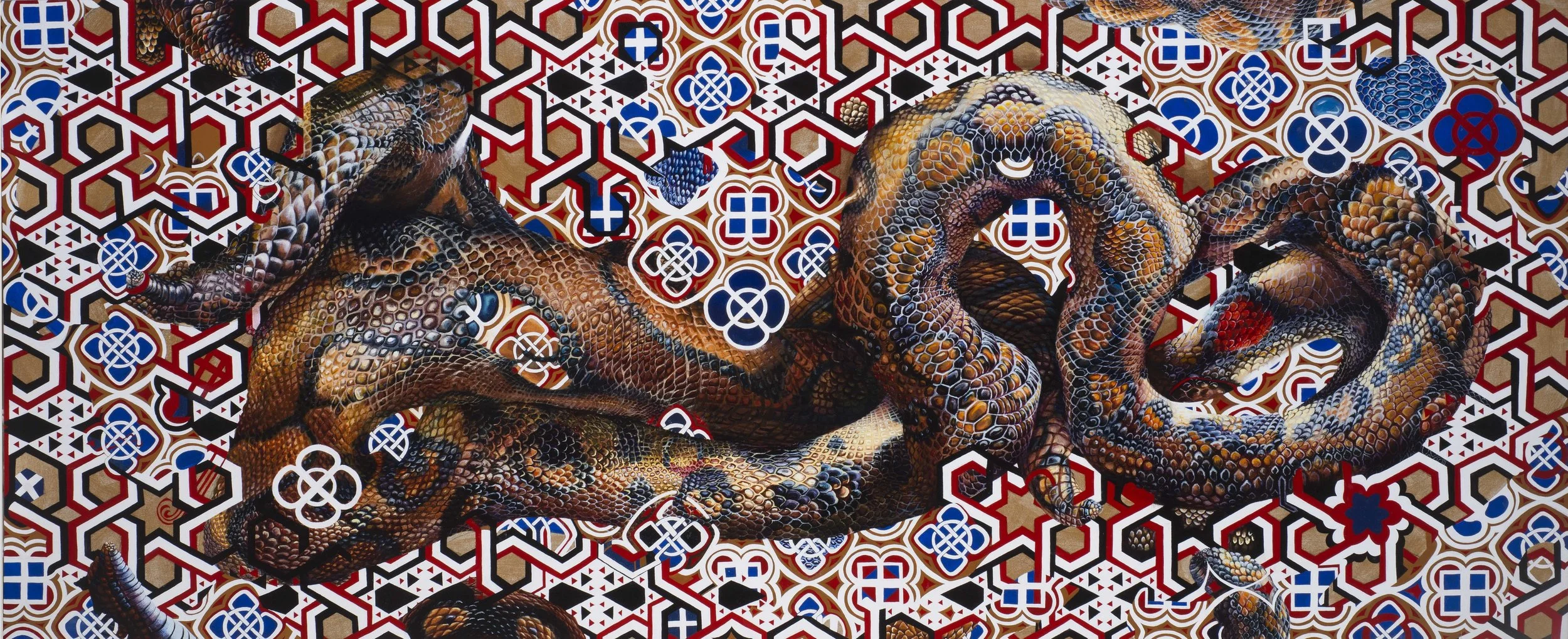 Odalisque Oil on Canvas 31 x 74 inches (79 x 189 cm) 2016